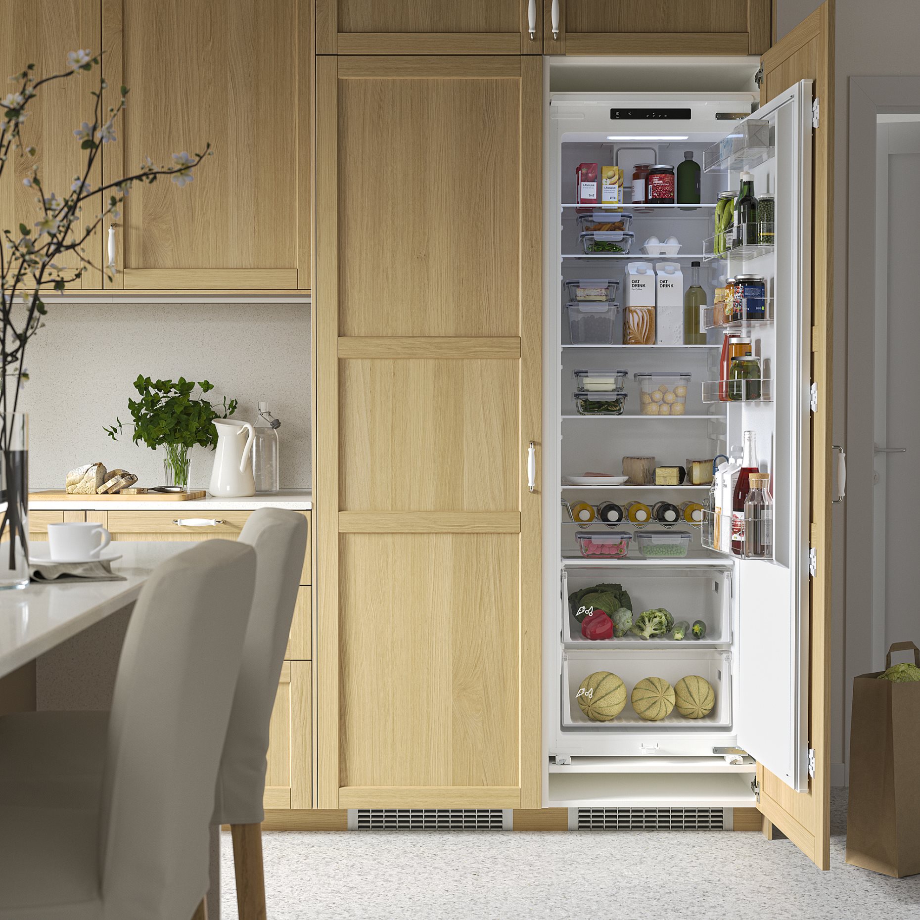 FORSNAS, ψυγείο εντοιχιζόμενο/IKEA 700, 310 l, 305.729.84