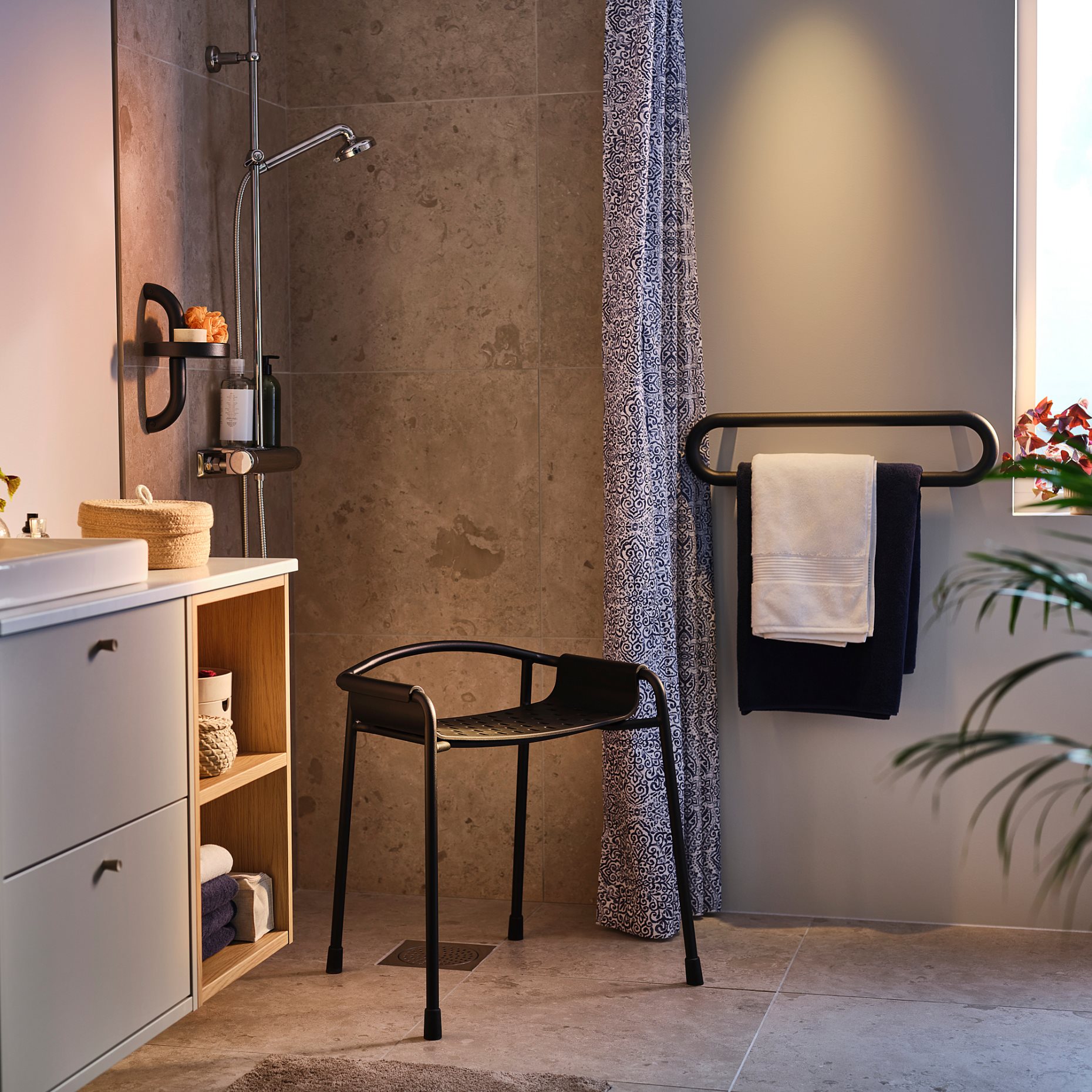 BÄSINGEN, shower shelf, 16x29 cm, 305.959.90