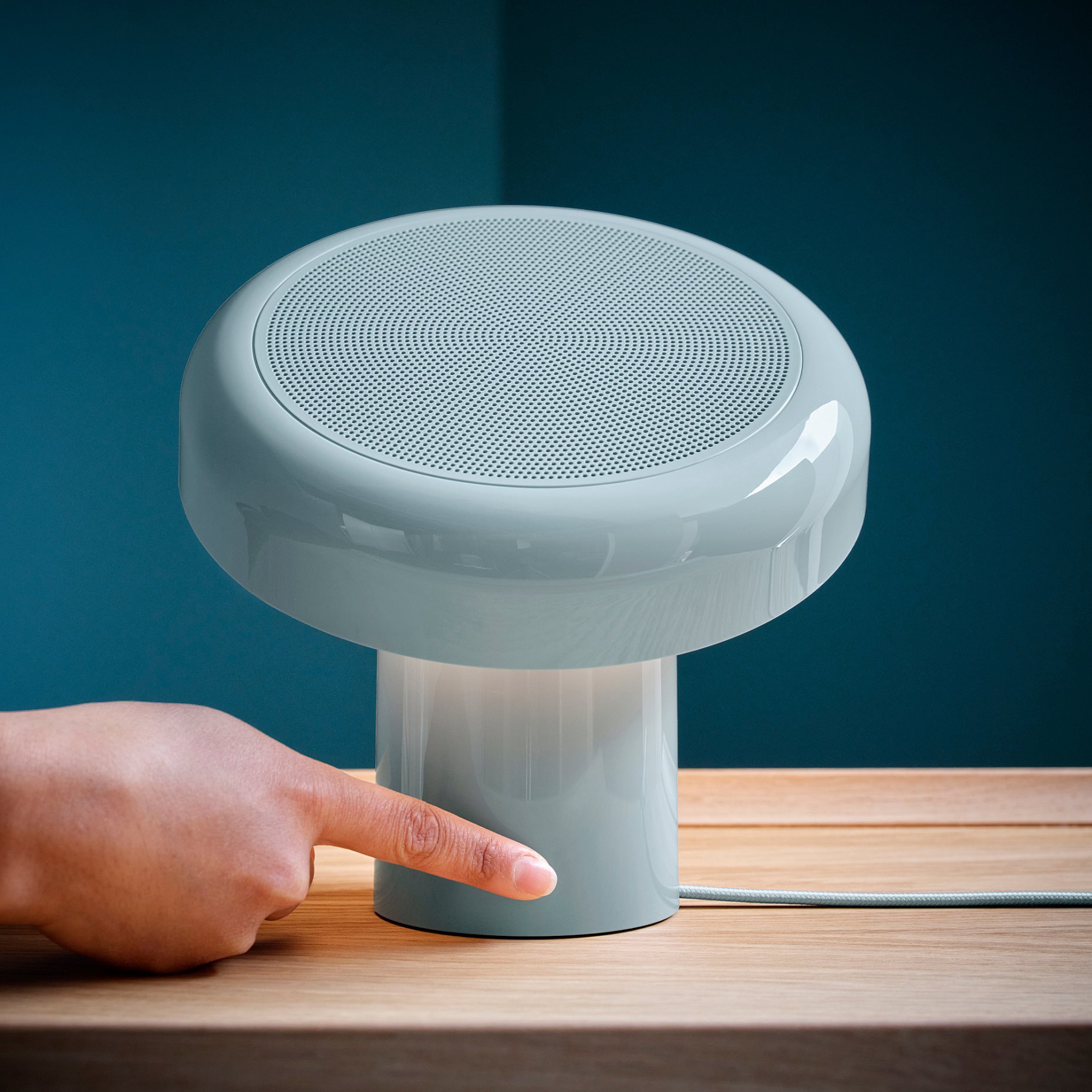 BLOMPRAKT, bluetooth speaker lamp, 305.981.49
