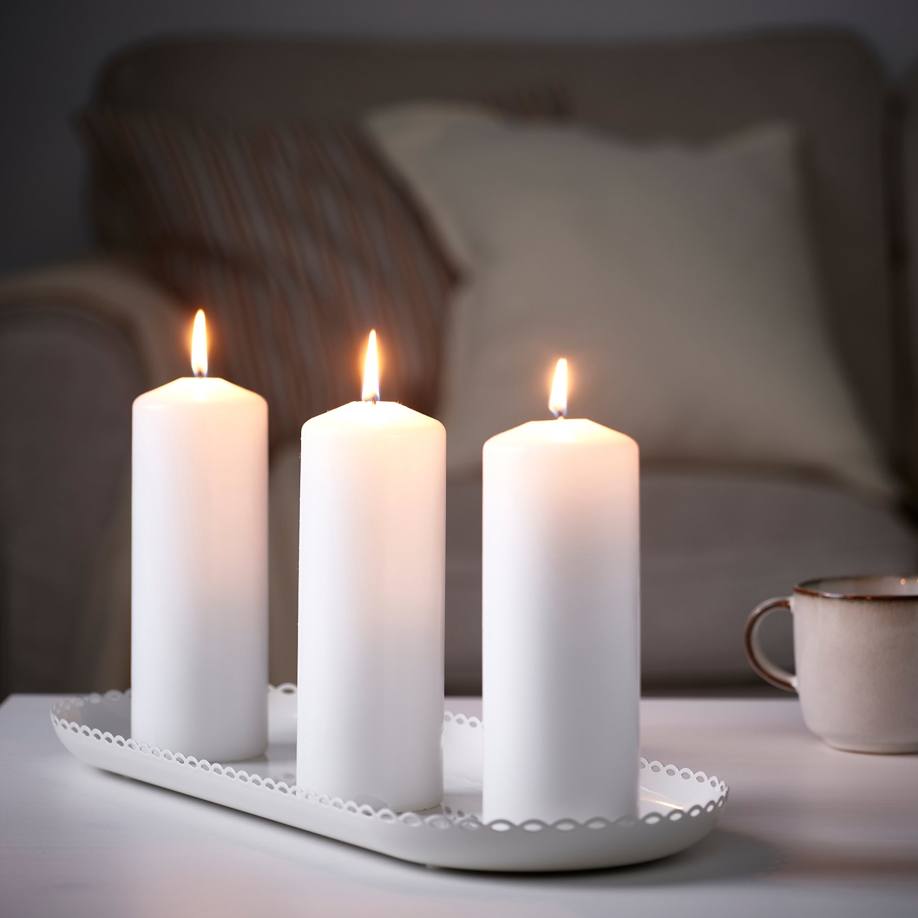 TURTURDUVA, candle dish, 45x17 cm, 306.090.82