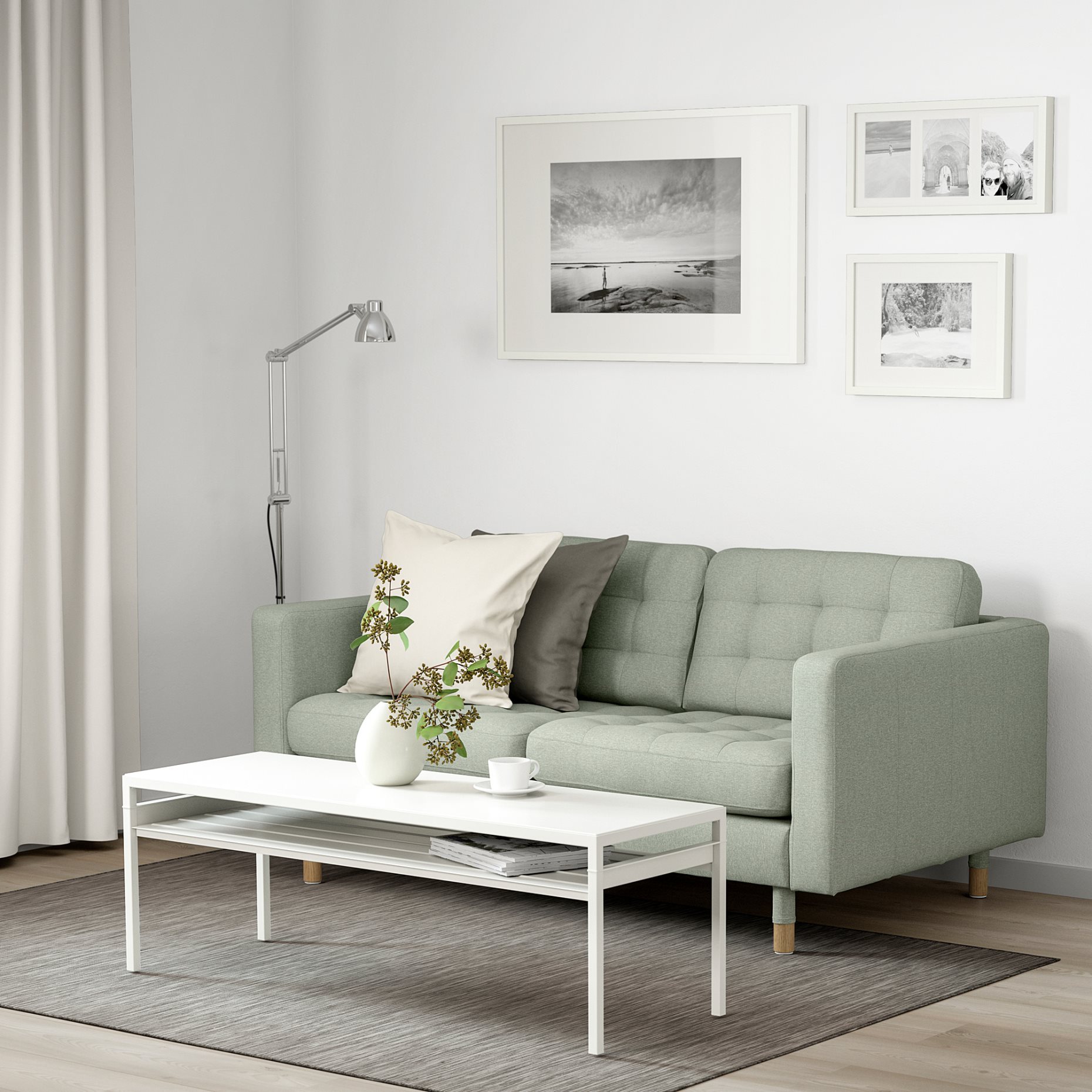 LANDSKRONA, 2-seat sofa, 392.702.89