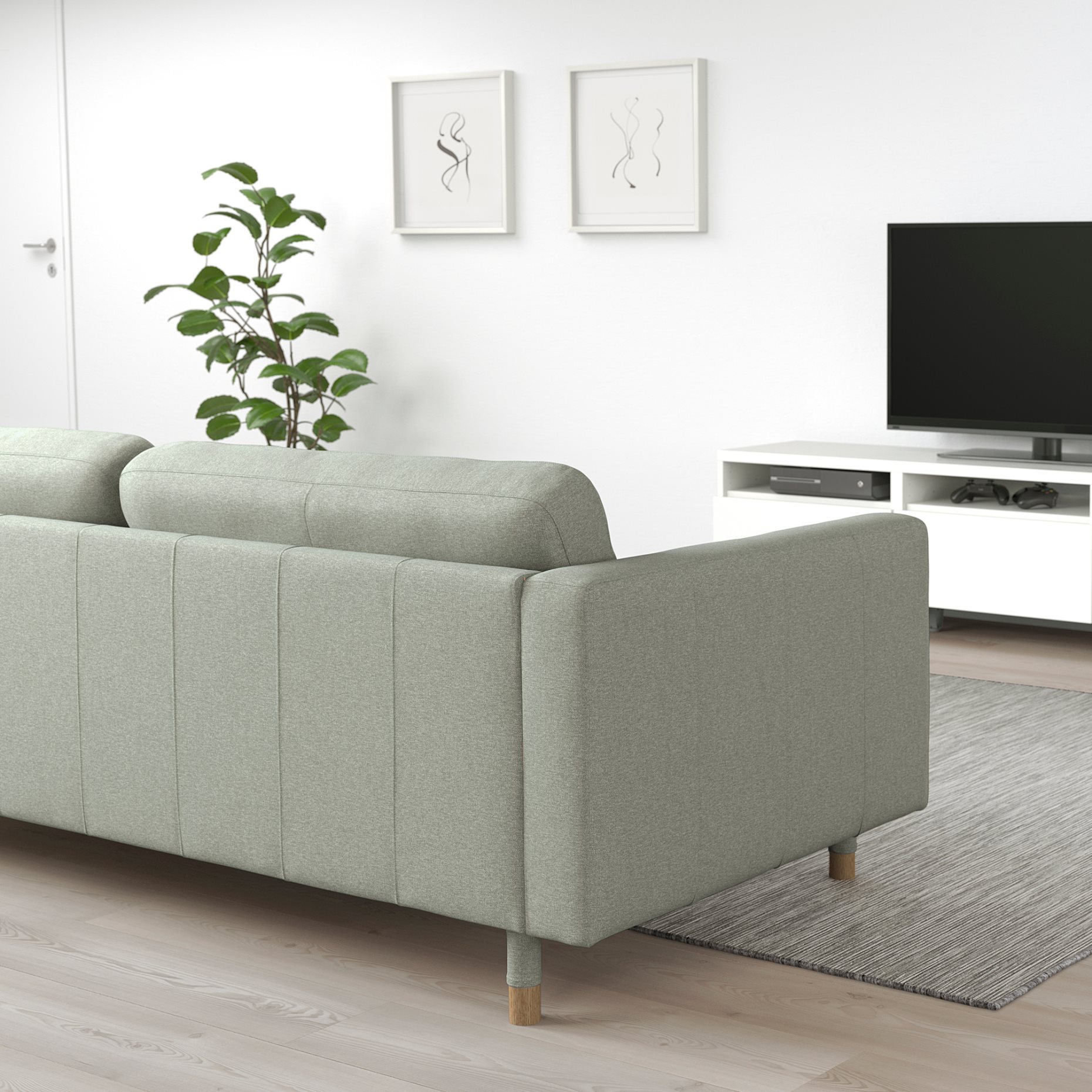 LANDSKRONA, 2-seat sofa, 392.702.89