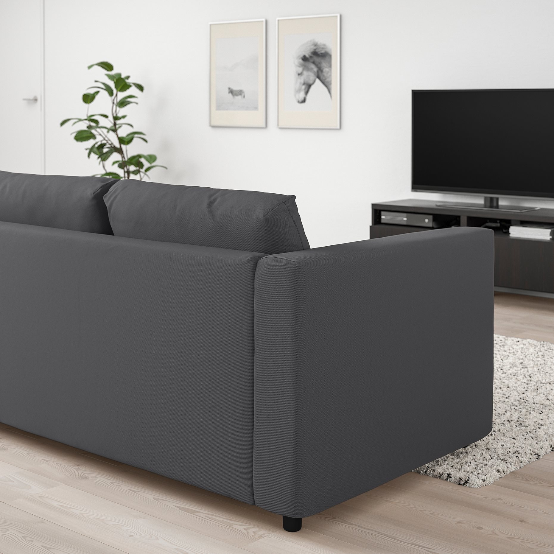 VIMLE, corner sofa, 5-seat, 393.996.64