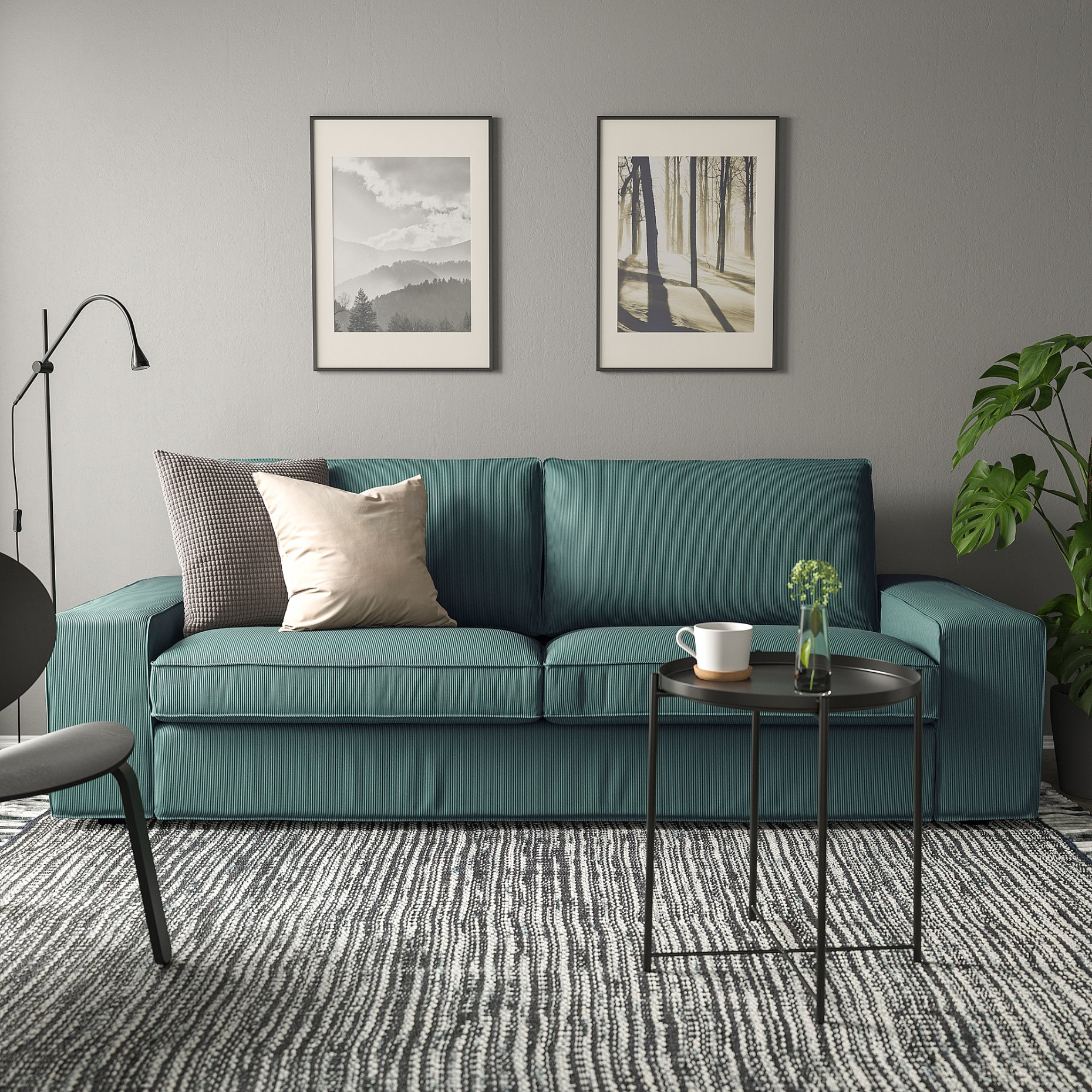 KIVIK, 3-seat sofa, 394.430.49