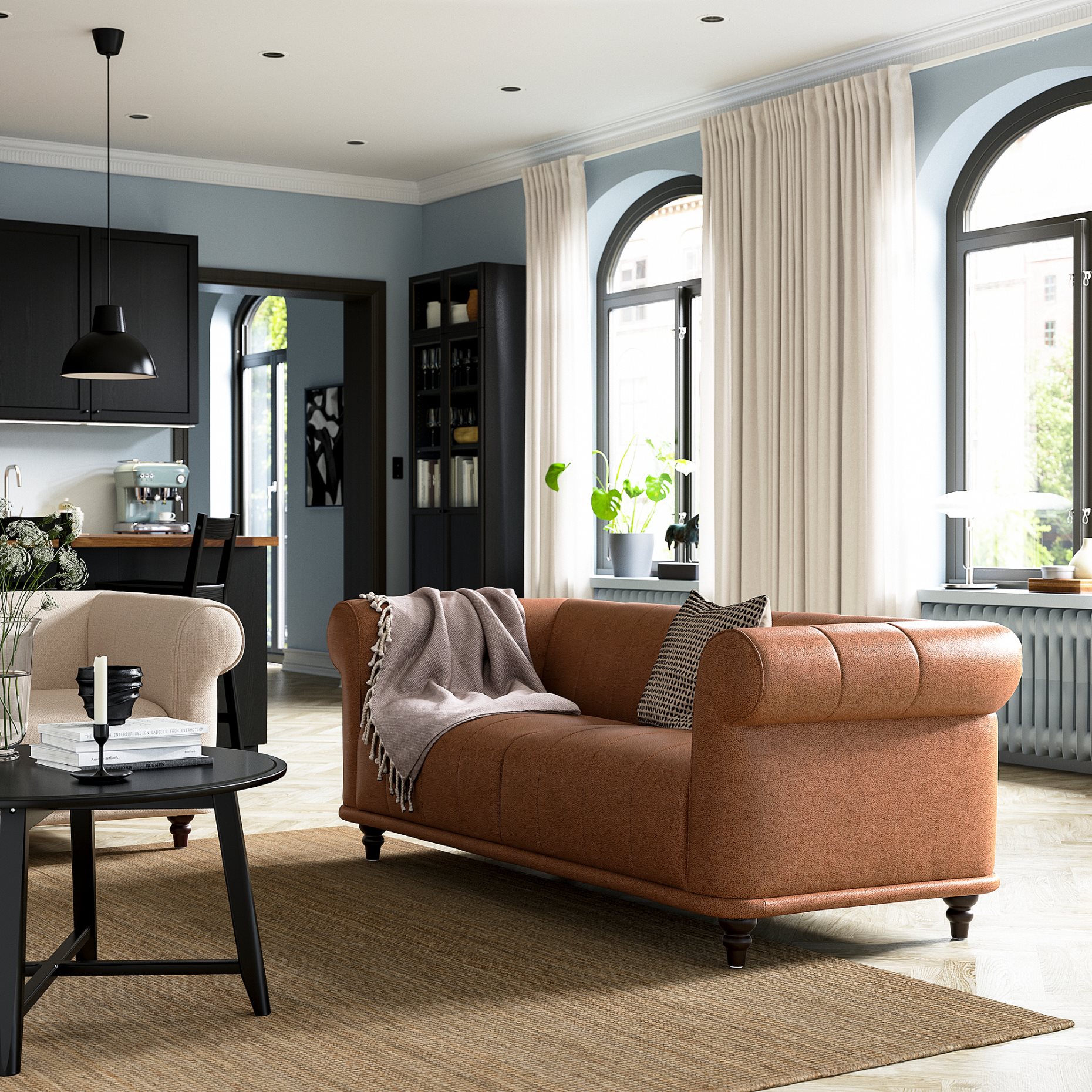 VISKAFORS, διθέσιος καναπές, 394.432.47