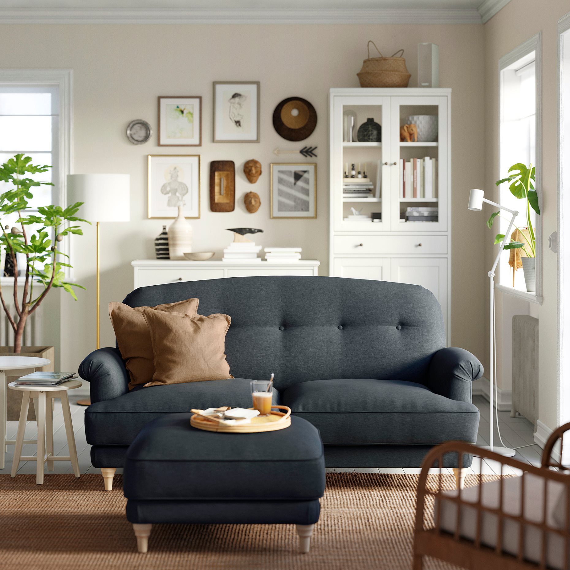 ESSEBODA, 2-seat sofa, 394.434.88