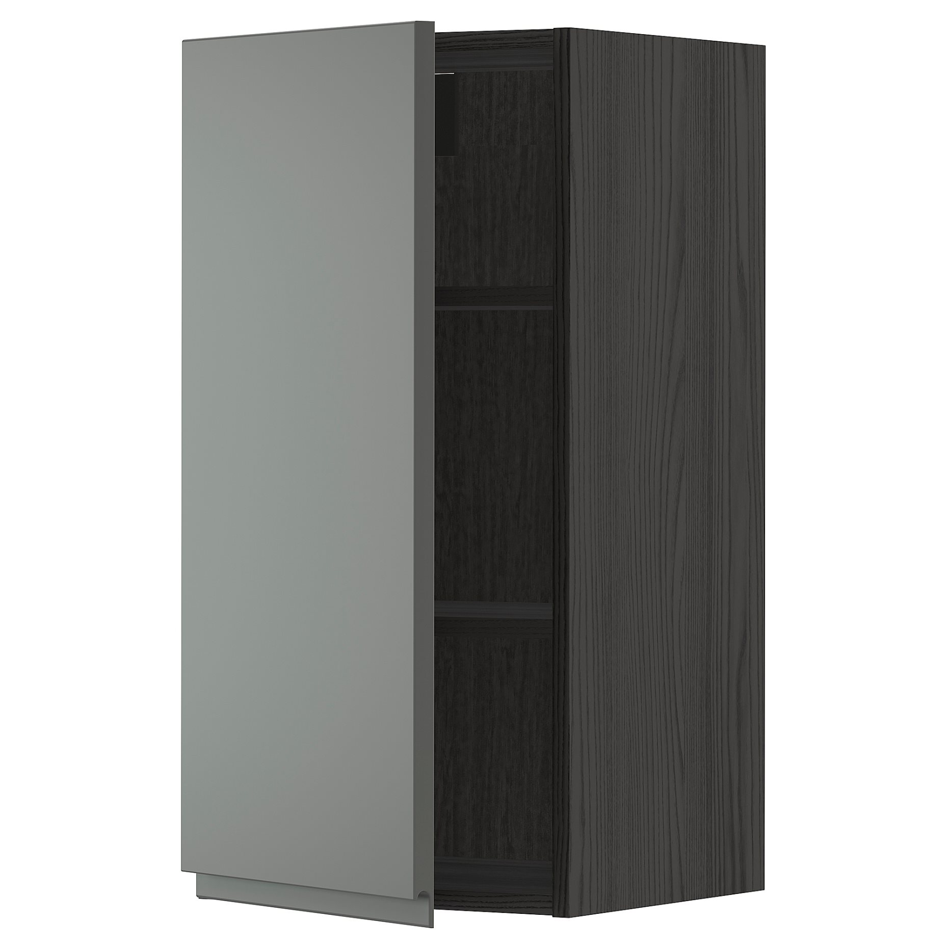METOD, wall cabinet with shelves, 40x80 cm, 394.557.25