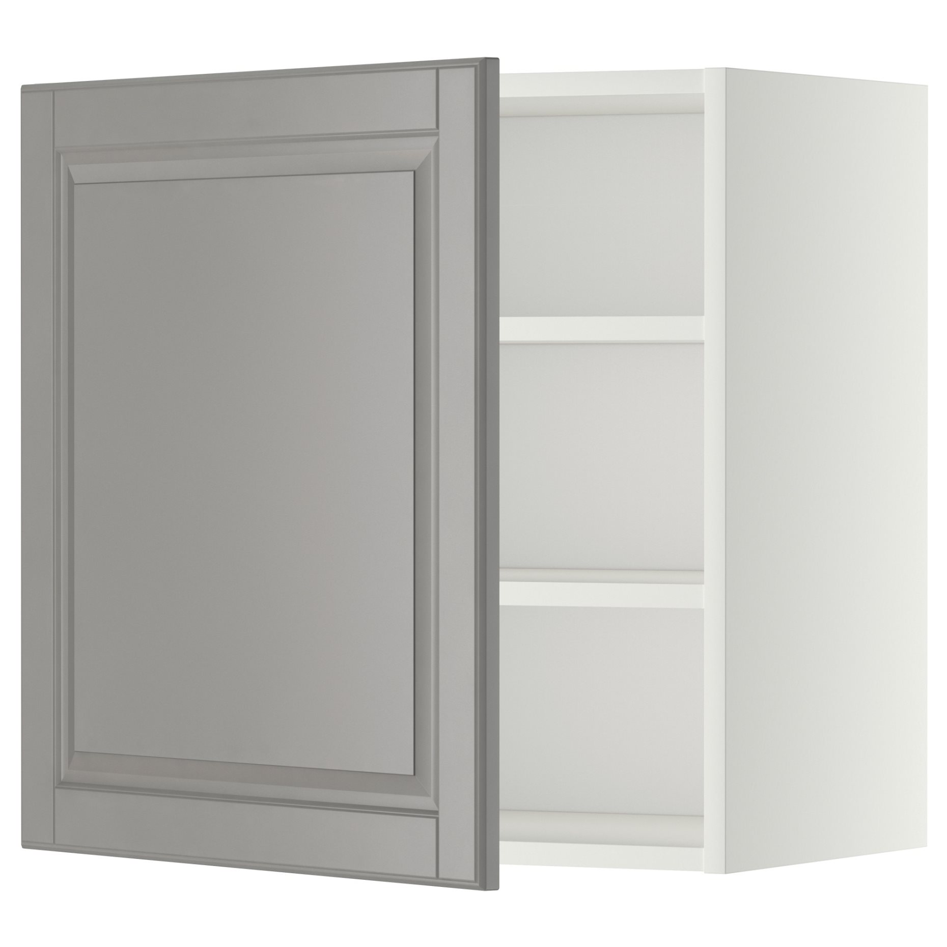 METOD, wall cabinet with shelves, 60x60 cm, 394.569.56