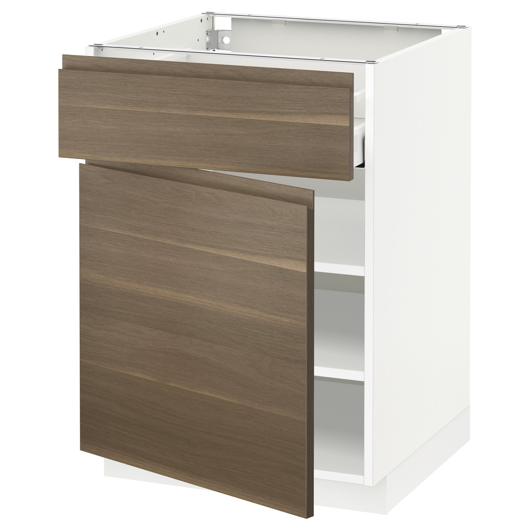 METOD/MAXIMERA, base cabinet with drawer/door, 60x60 cm, 394.584.89