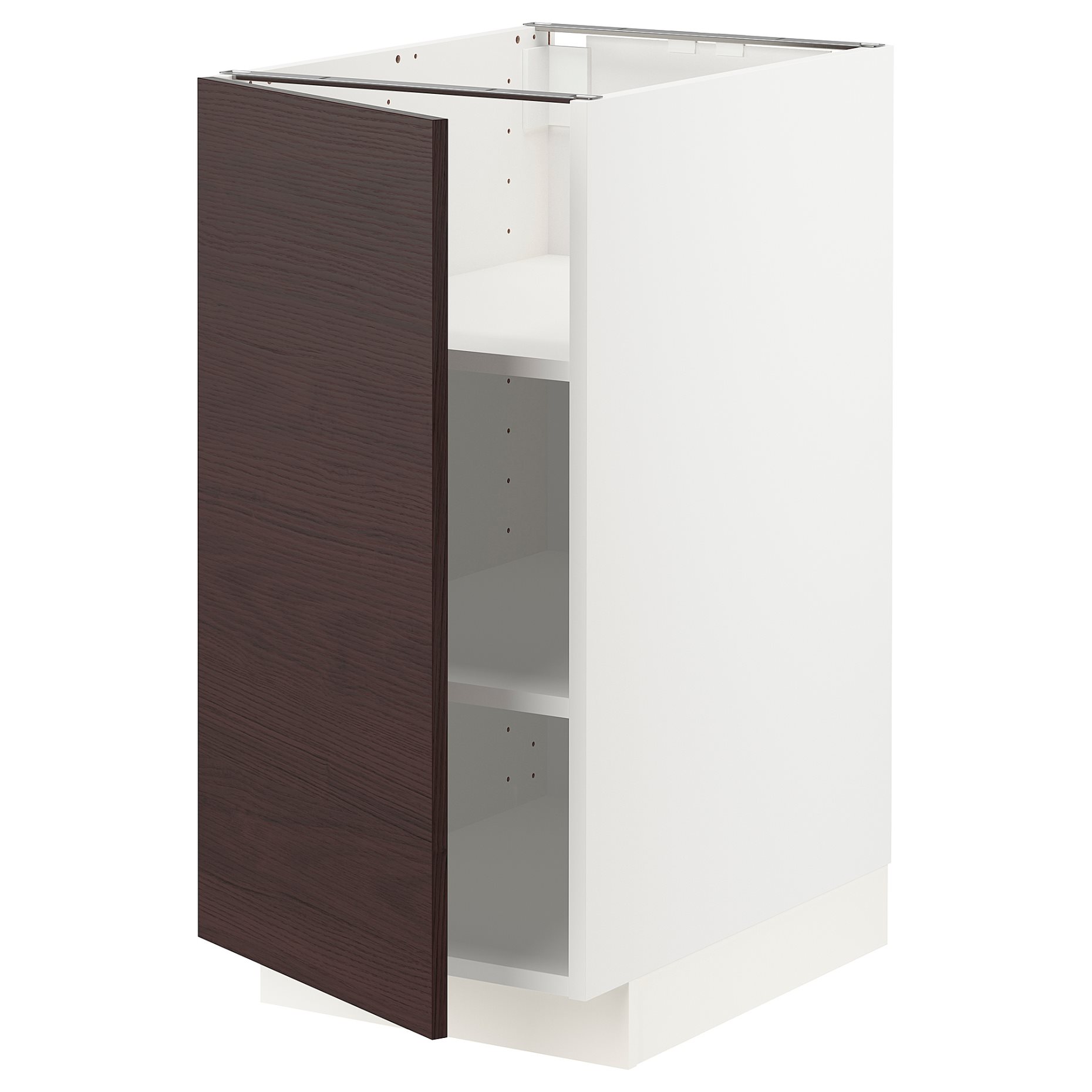 METOD, base cabinet with shelves, 40x60 cm, 394.603.93
