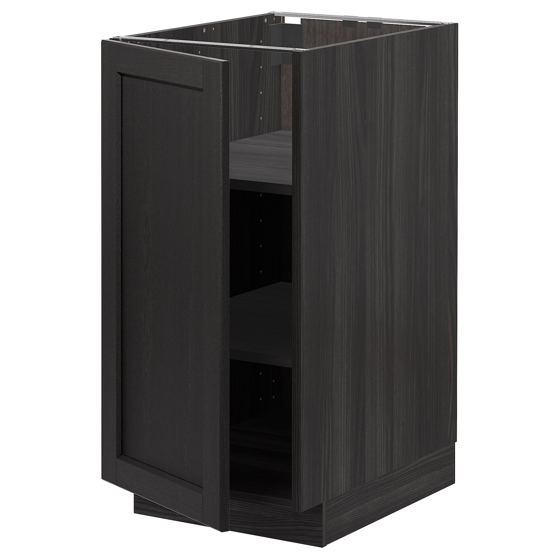 METOD, base cabinet with shelves, 40x60 cm, 394.607.36