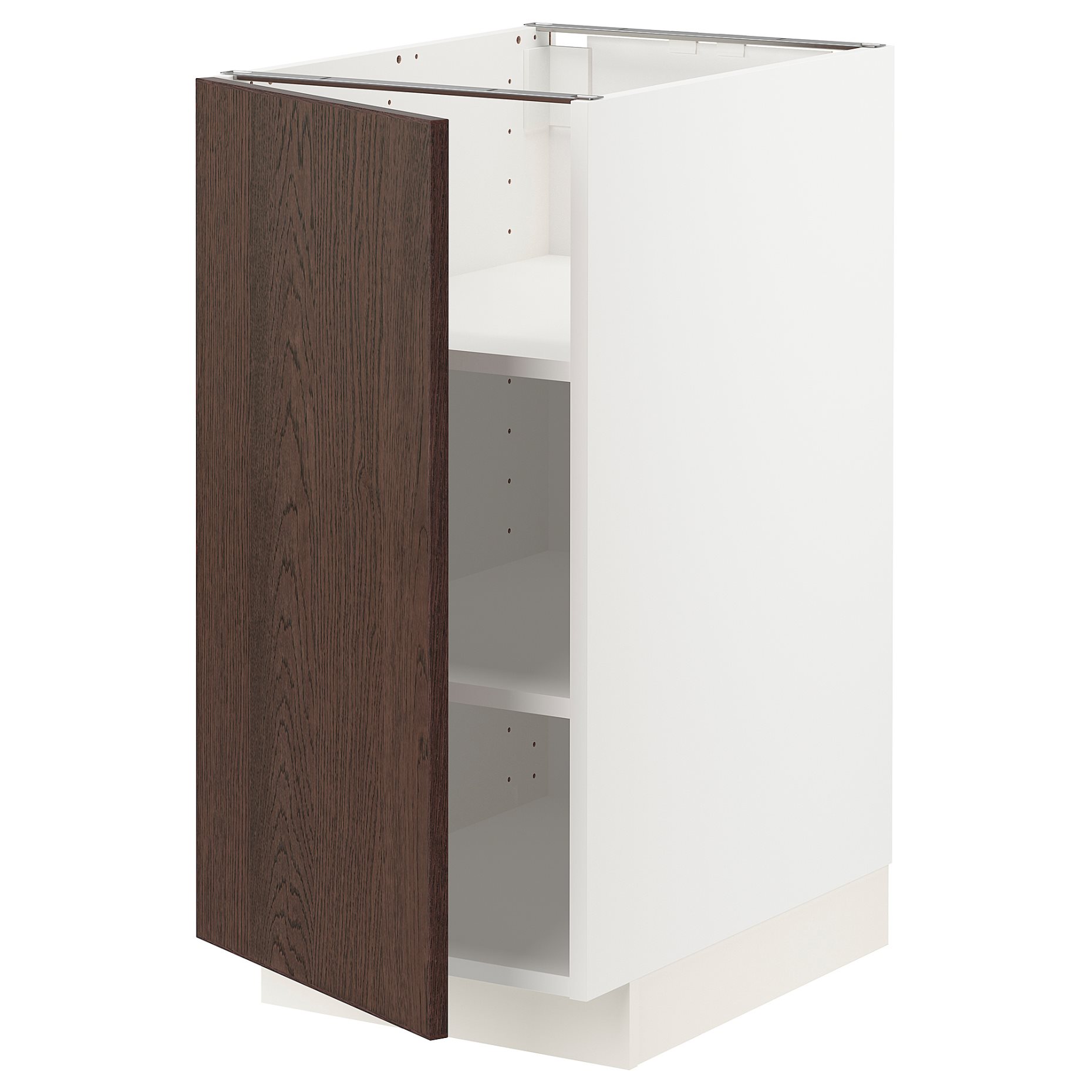 METOD, base cabinet with shelves, 40x60 cm, 394.614.96