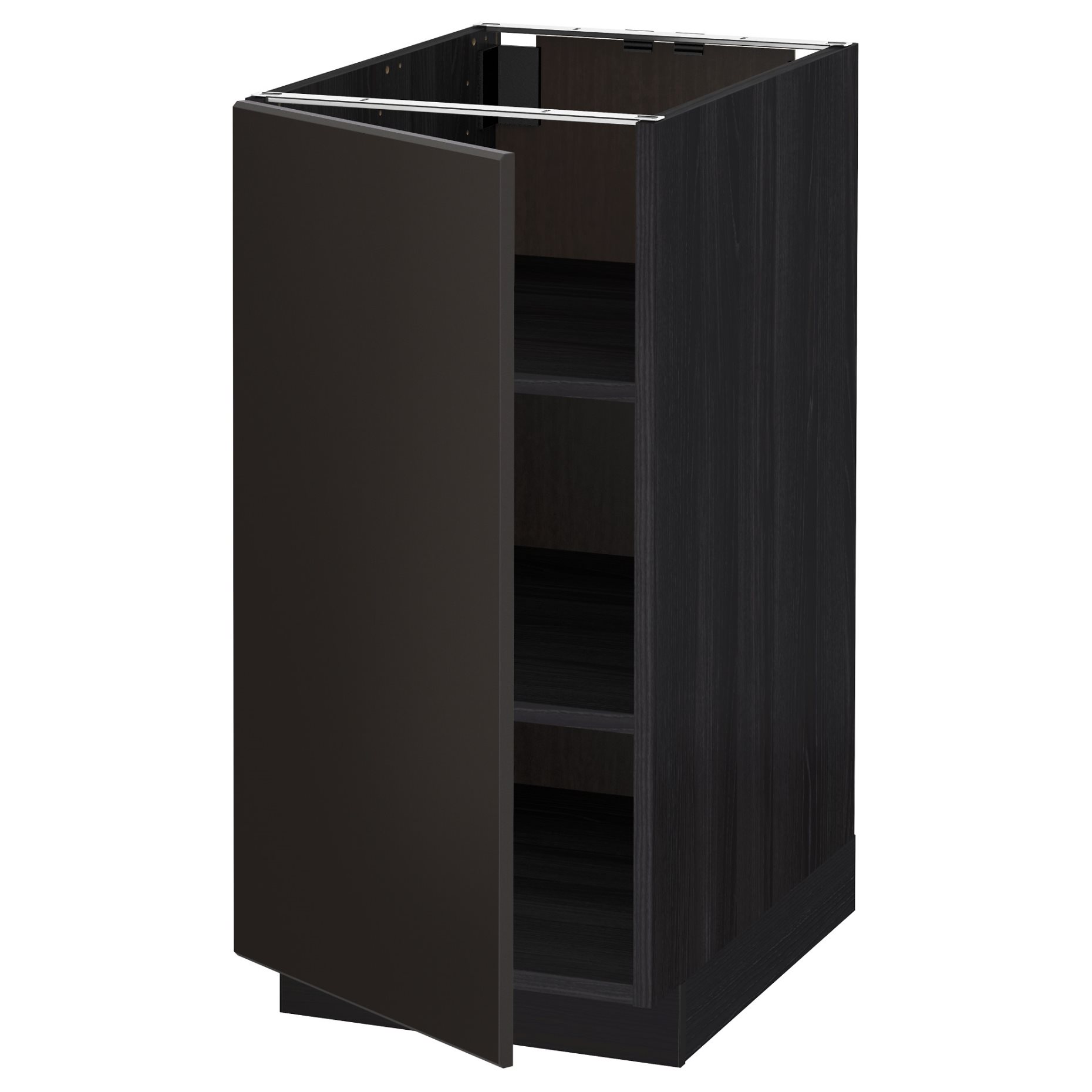 METOD, base cabinet with shelves, 40x60 cm, 394.644.33