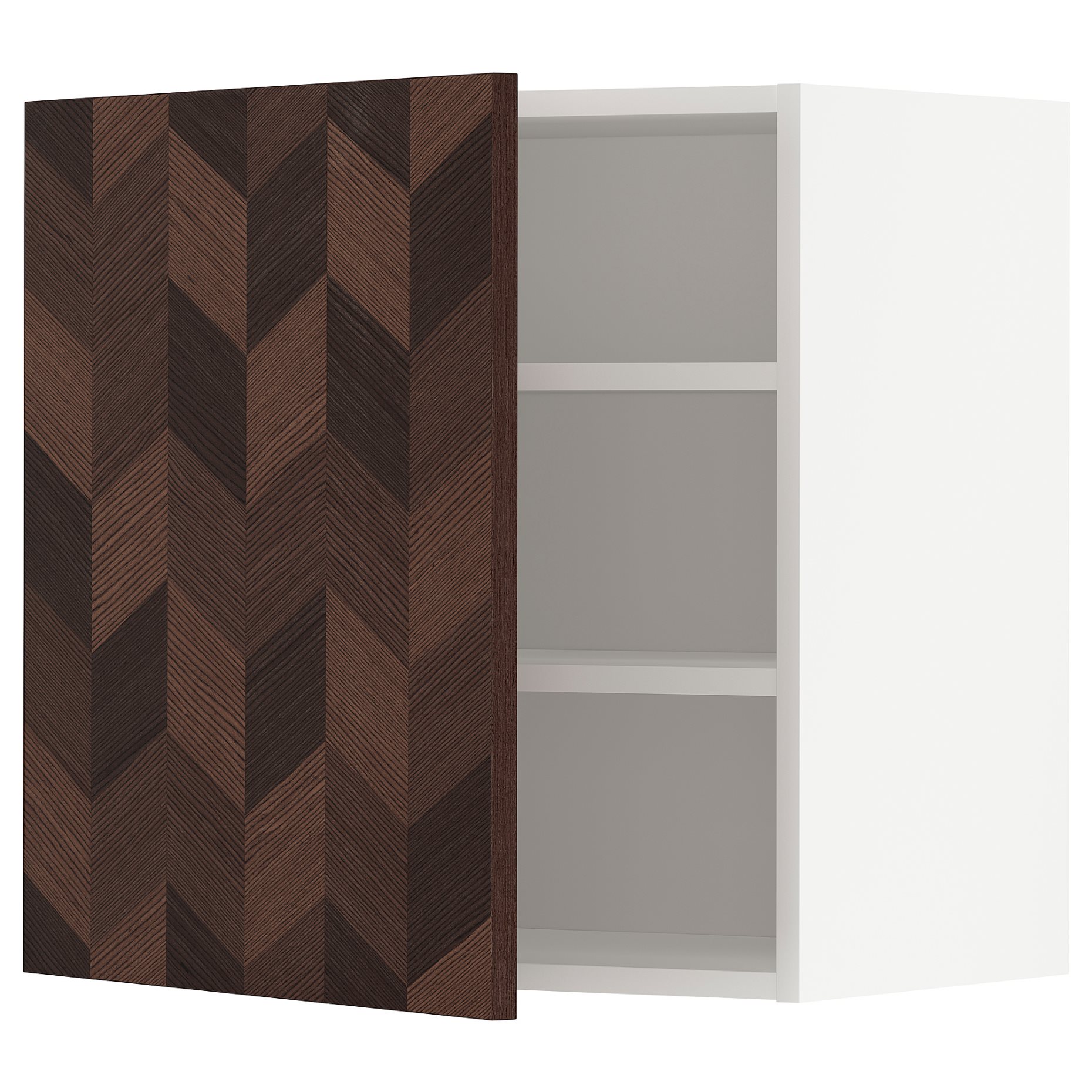 METOD, wall cabinet with shelves, 60x60 cm, 394.683.27