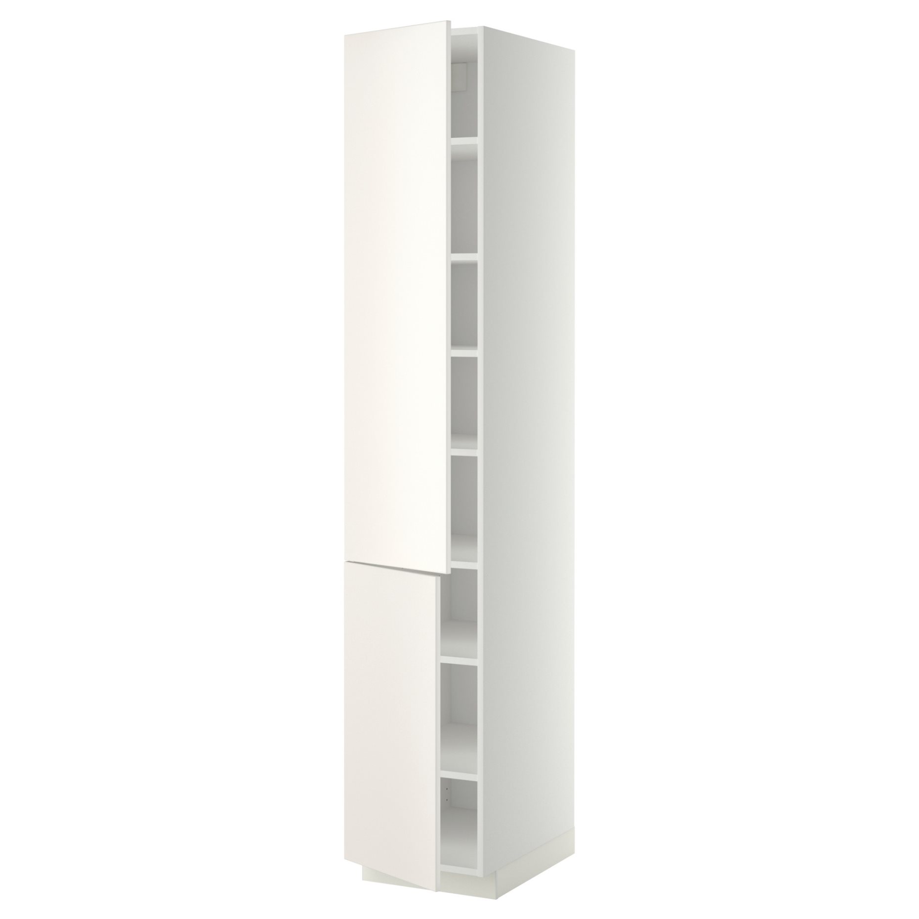 METOD, high cabinet with shelves, 40x60x200 cm, 394.685.20