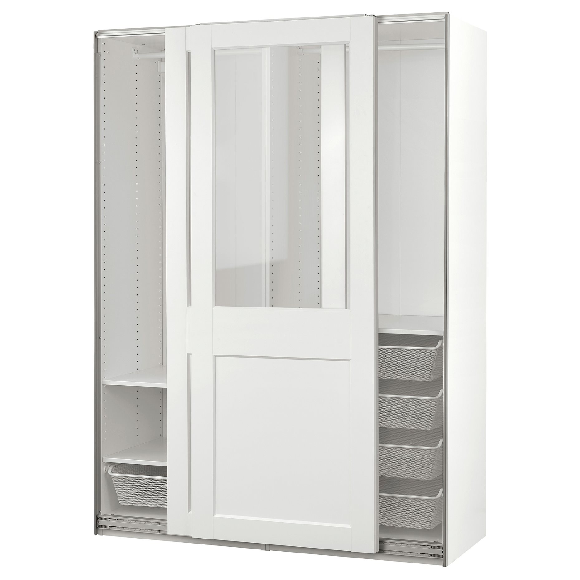 PAX/GRIMO, wardrobe combination, 150x66x201 cm, 395.028.97