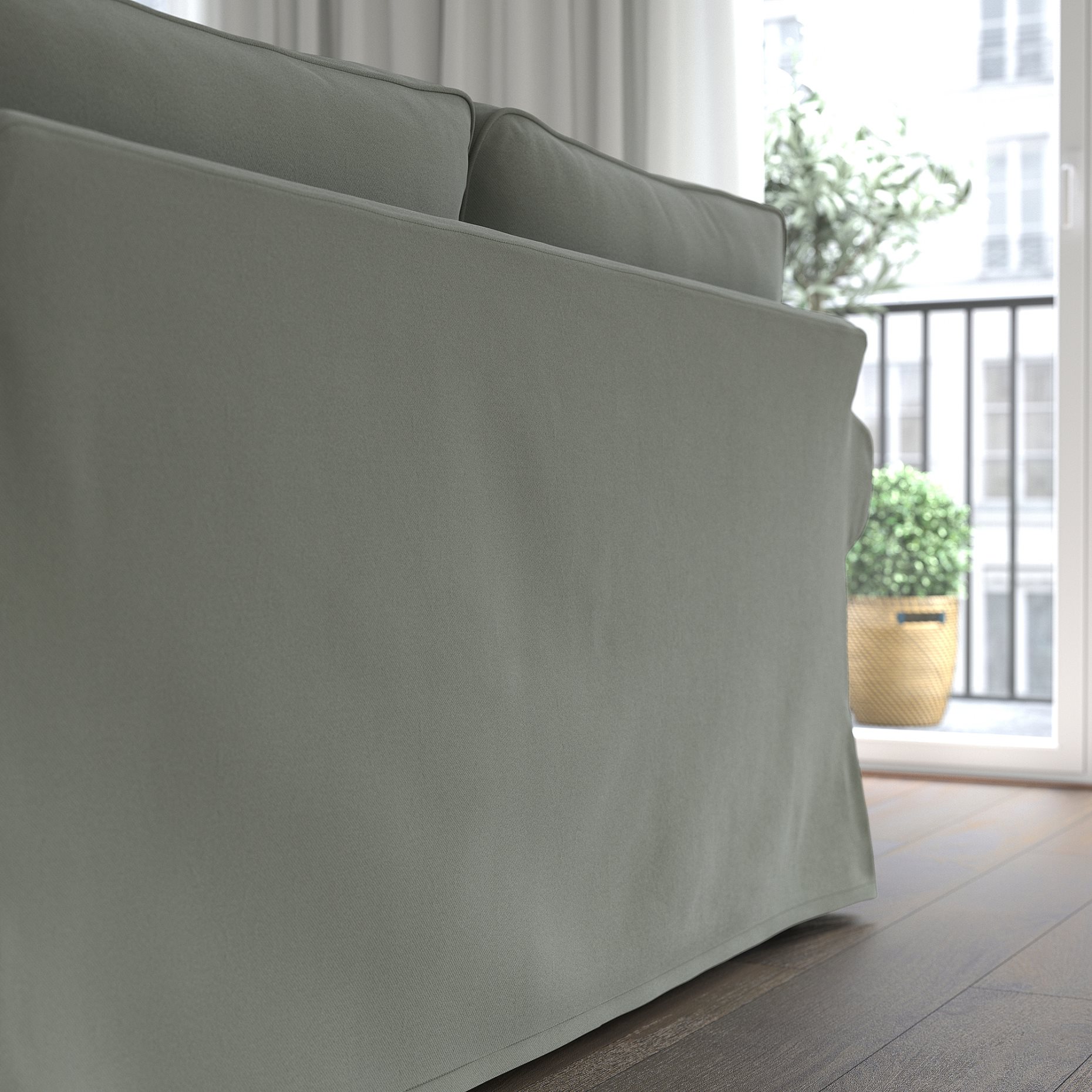 EKTORP, 2-seat sofa, 395.090.16