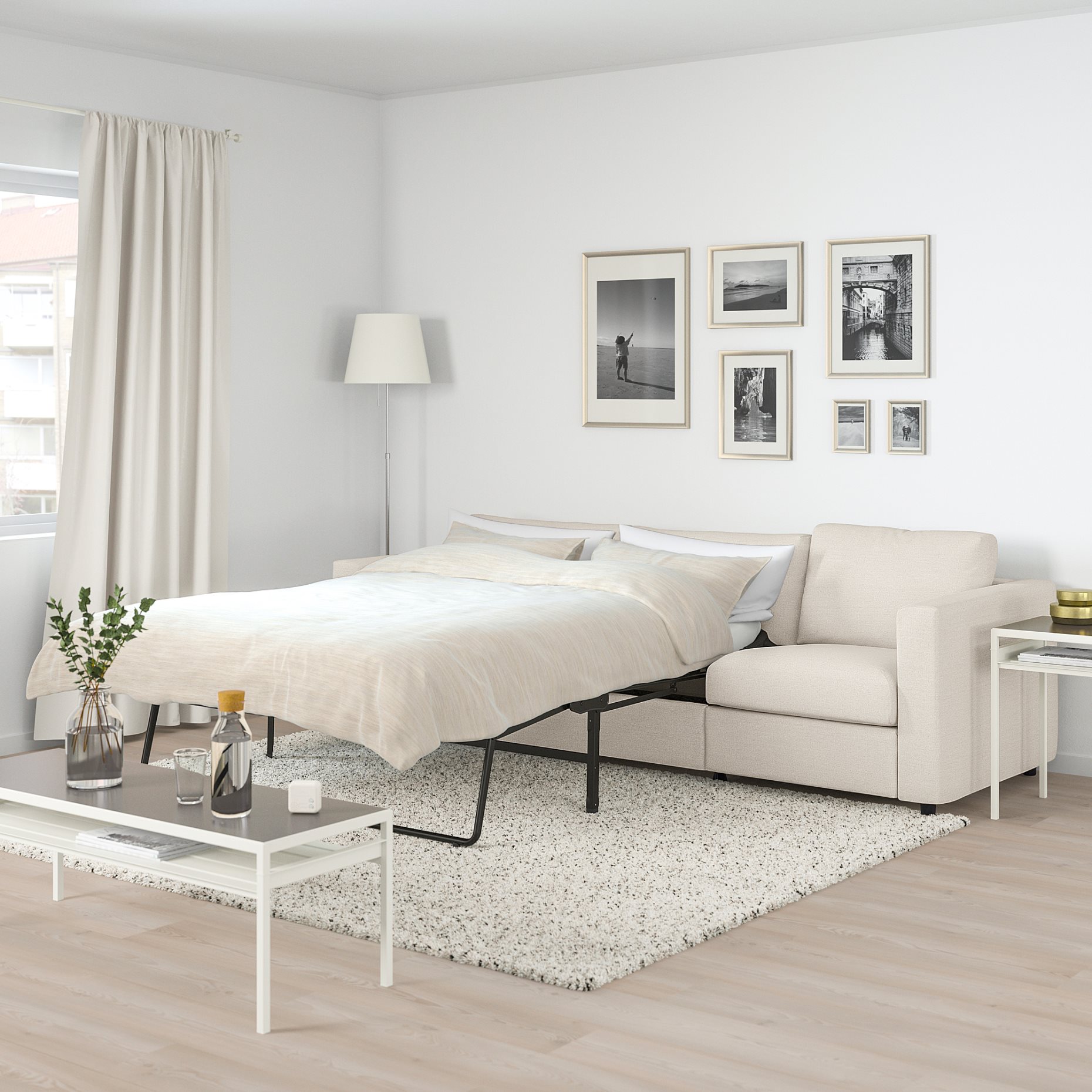 VIMLE, 3-seat sofa-bed, 395.452.36