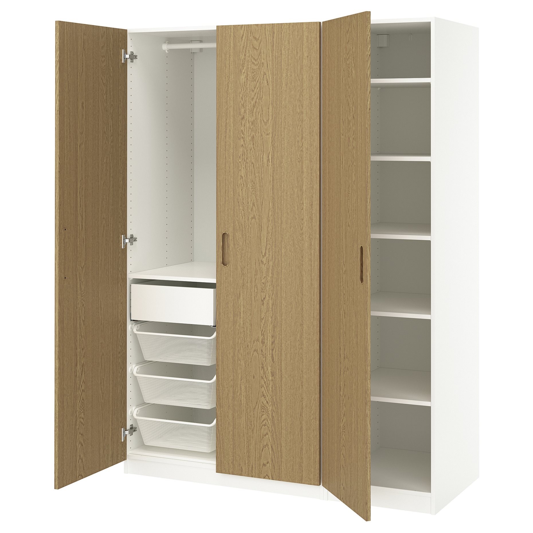 PAX/TONSTAD, wardrobe combination, 150x60x201 cm, 395.489.99