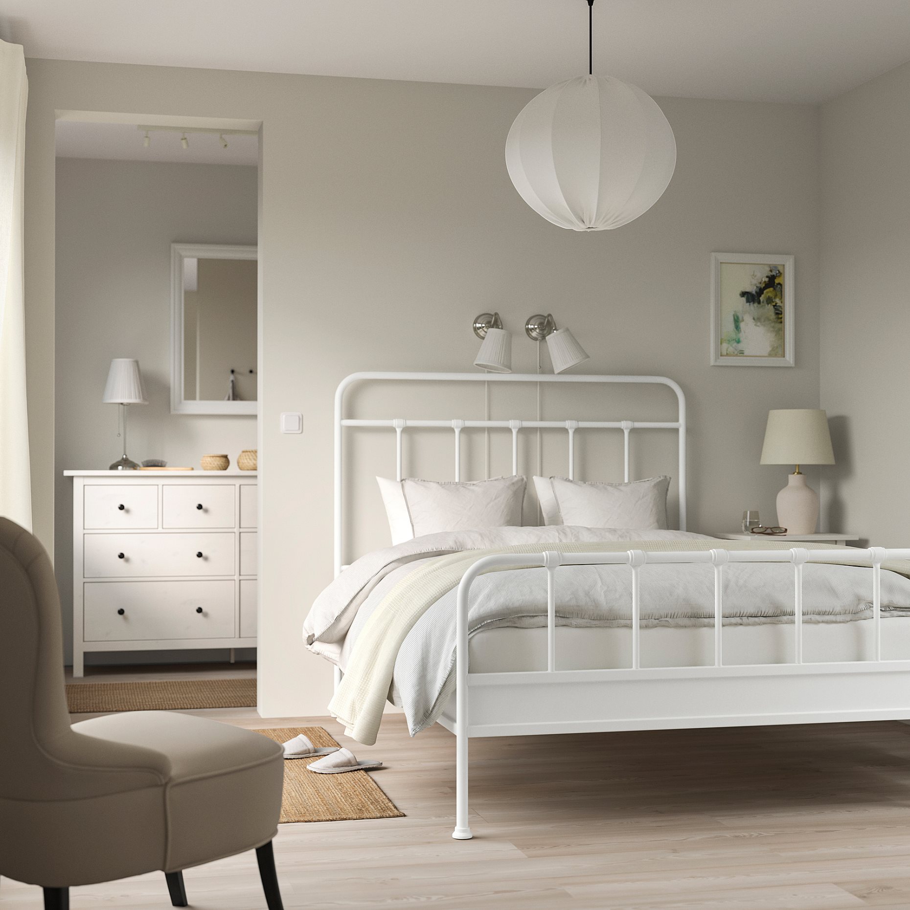 STJARNO, bed frame, 140x200 cm, 395.633.48