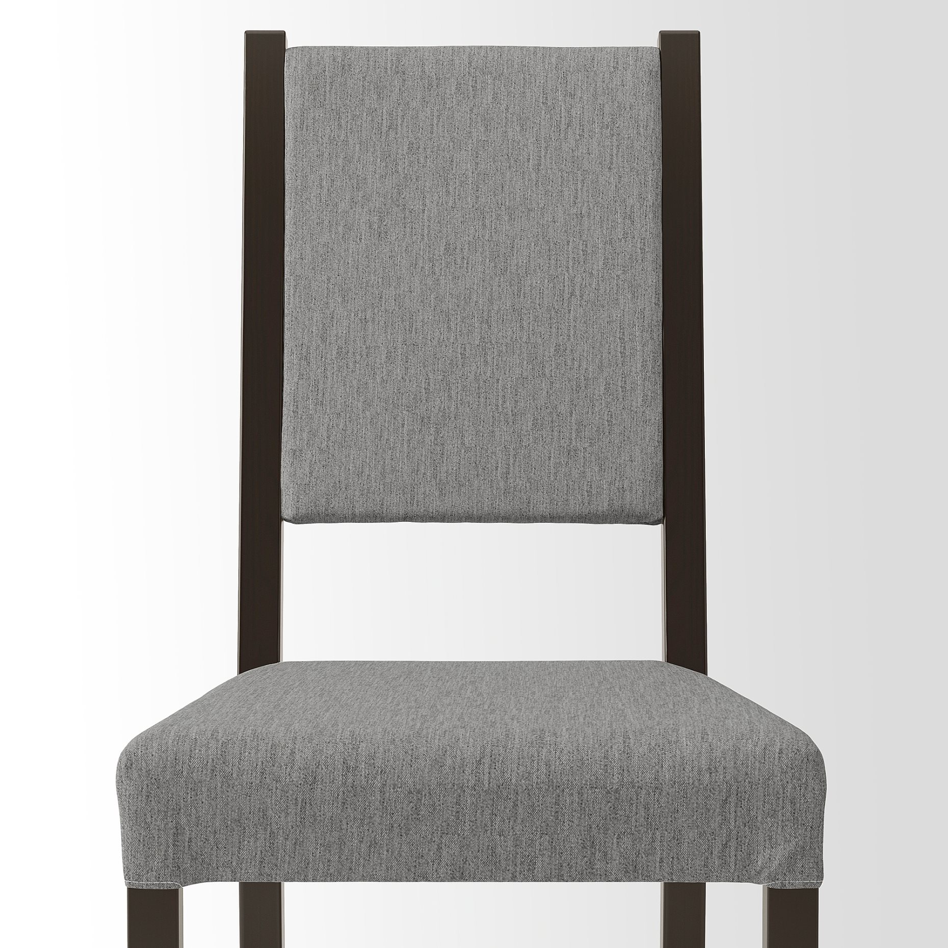 HAUGA/STEFAN, table and 2 chairs, 74x74 cm, 395.749.12
