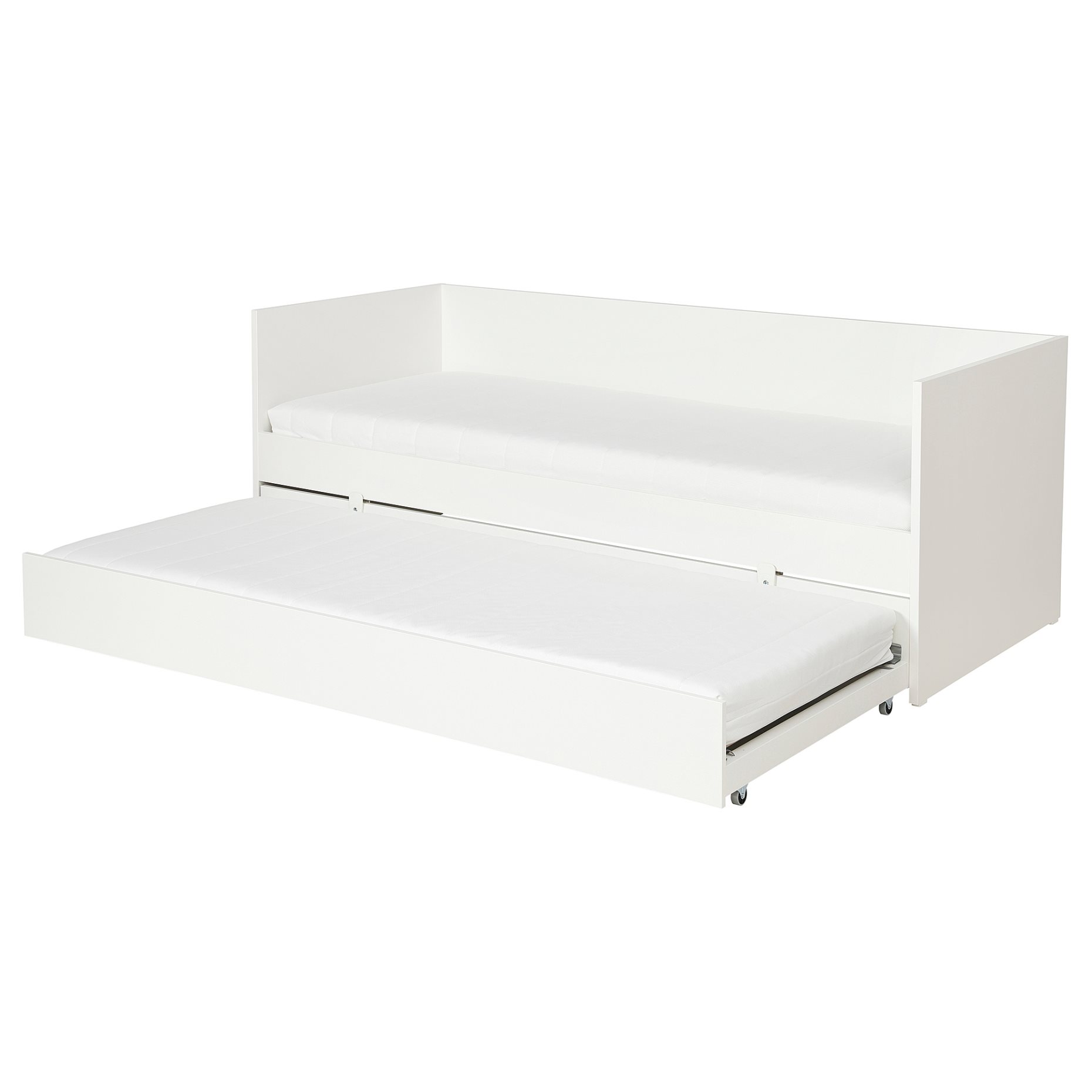 VIHALS, κρεβάτι επισκέπτη day-bed με συρταρωτό κρεβάτι/2 στρώματα, 80x200 cm, 395.806.30