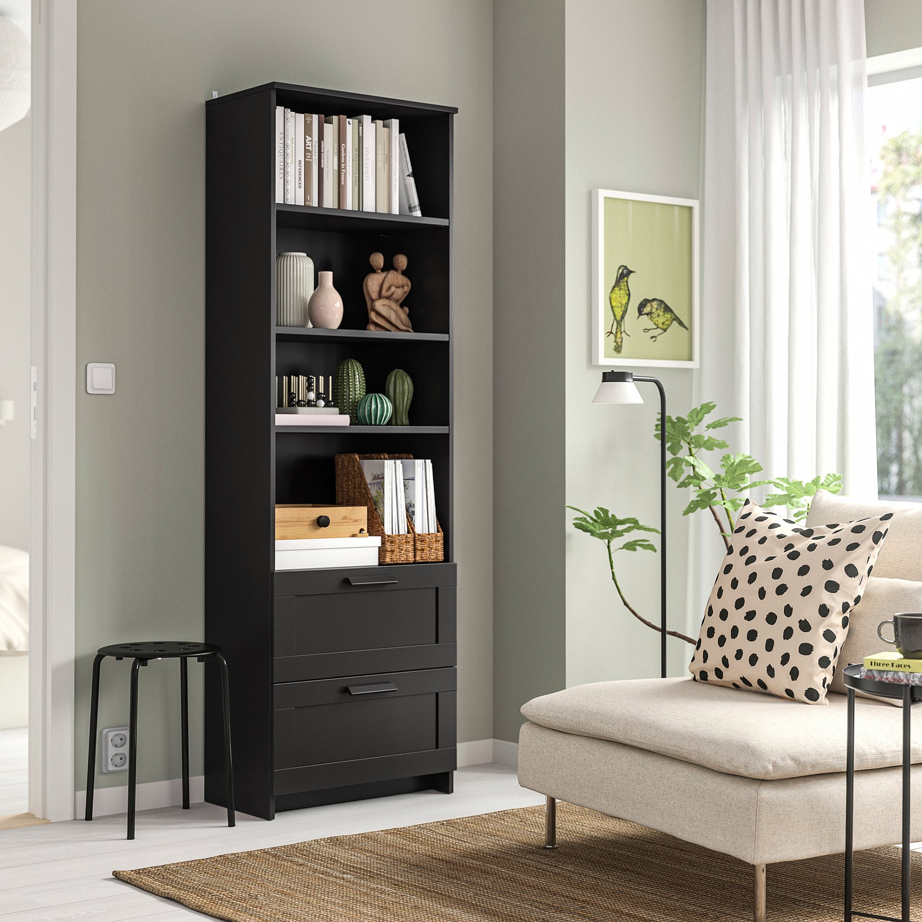 BRIMNES, bookcase, 403.012.23
