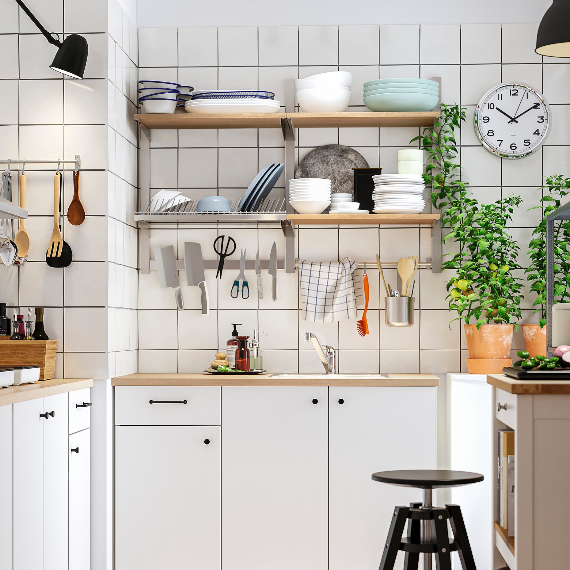 KUNGSFORS, magnetic knife rack, 403.349.21