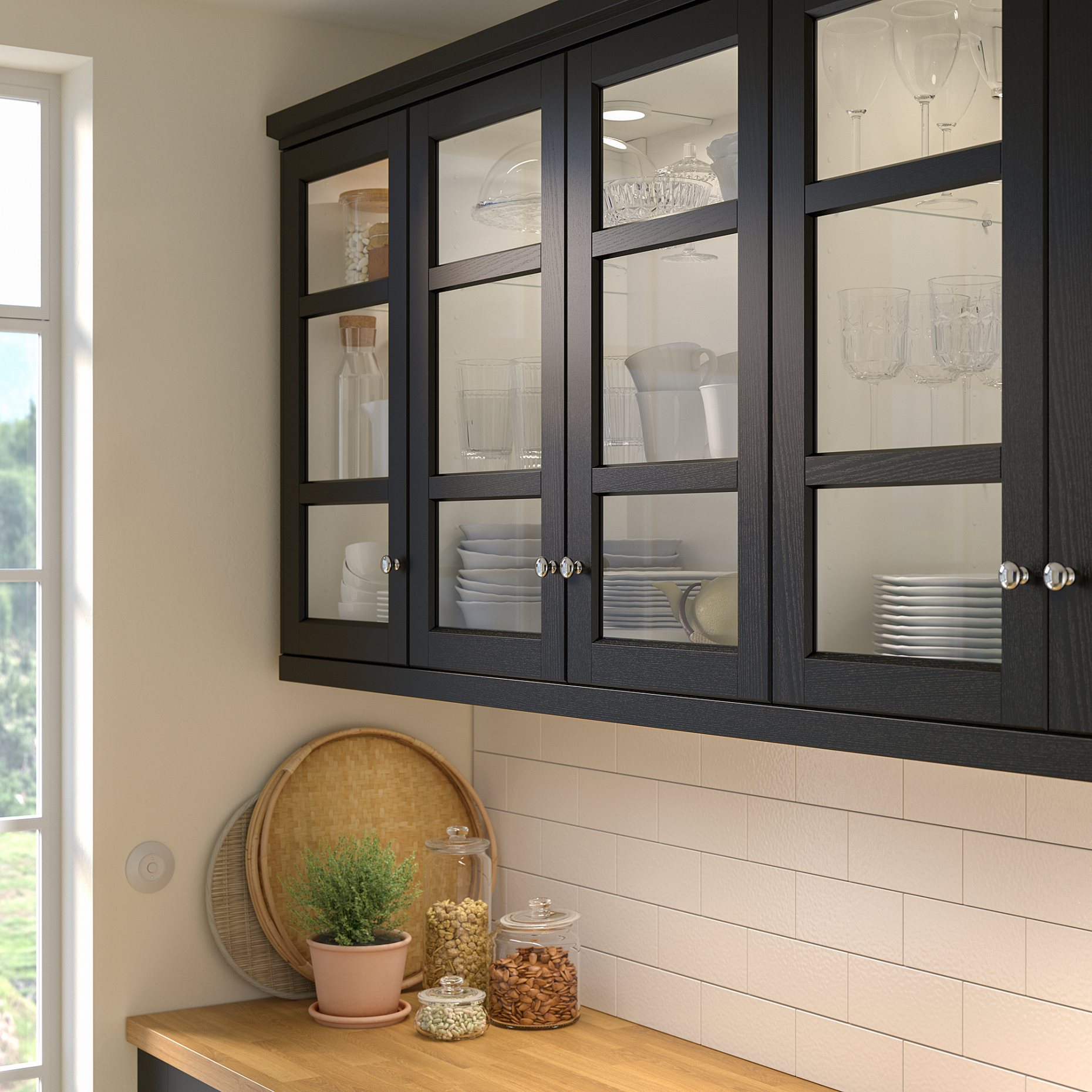 LERHYTTAN, glass door, 403.560.79