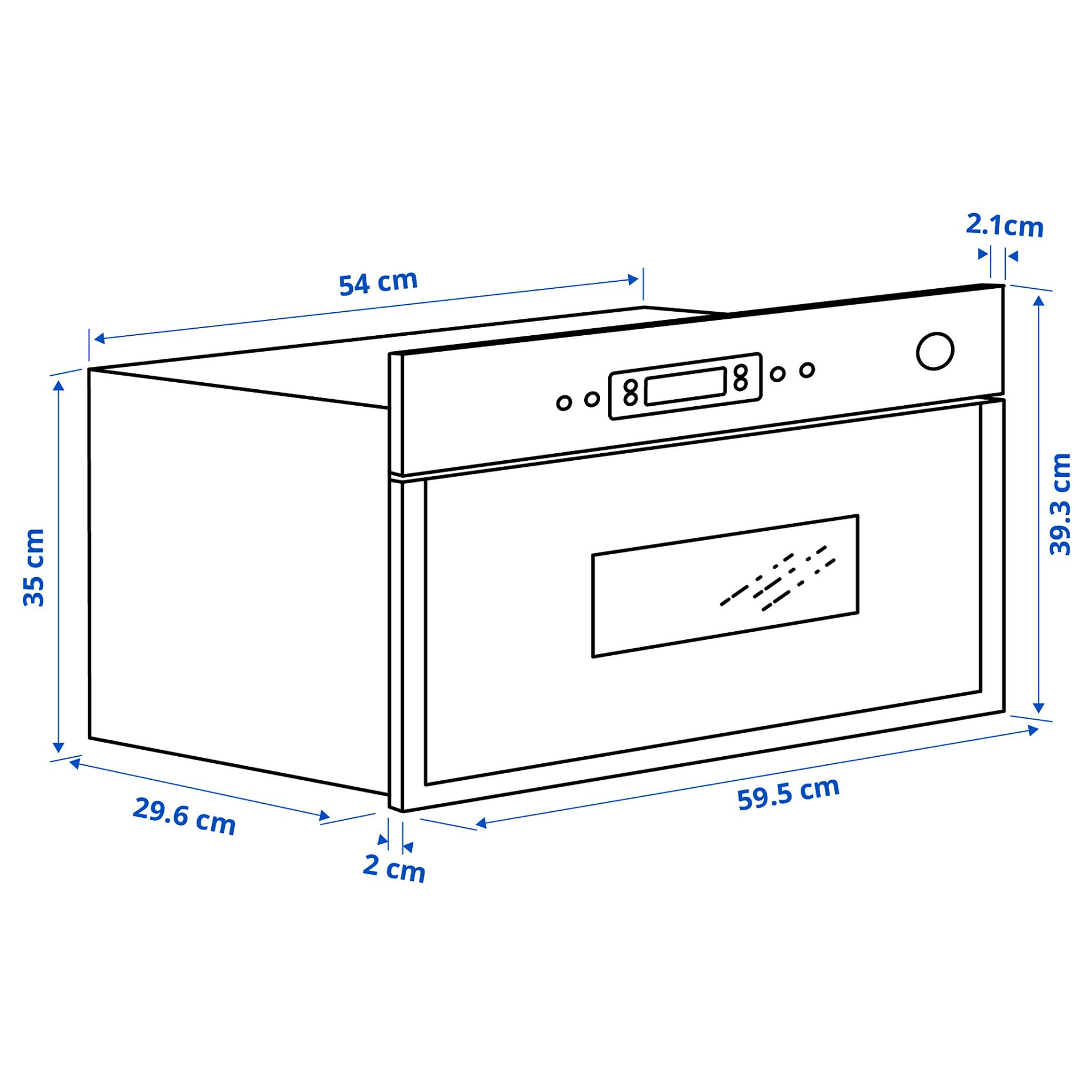 MATÄLSKARE, microwave oven, 403.687.70