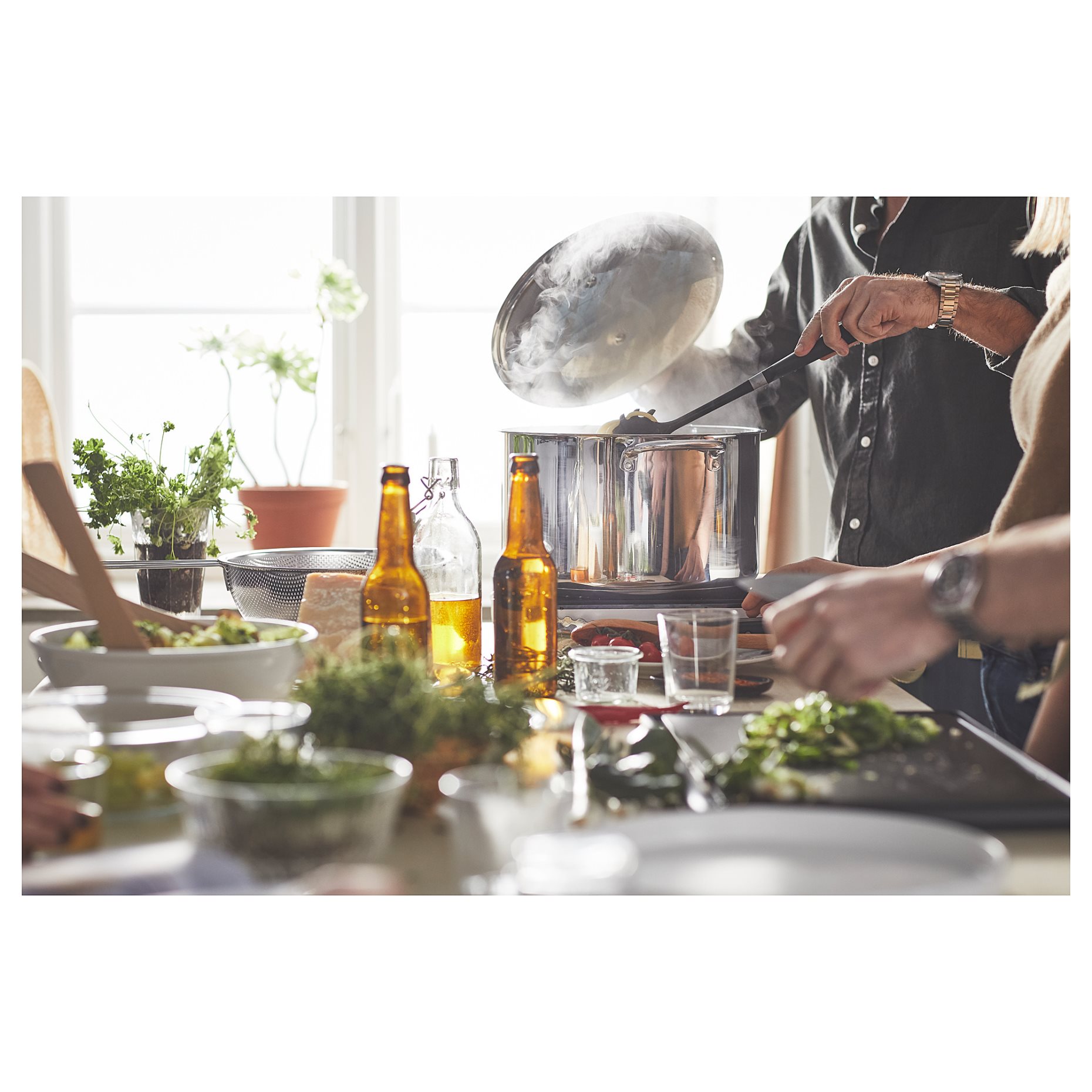 IKEA 365+, κατσαρόλα με καπάκι, 10.0 l, 404.842.70