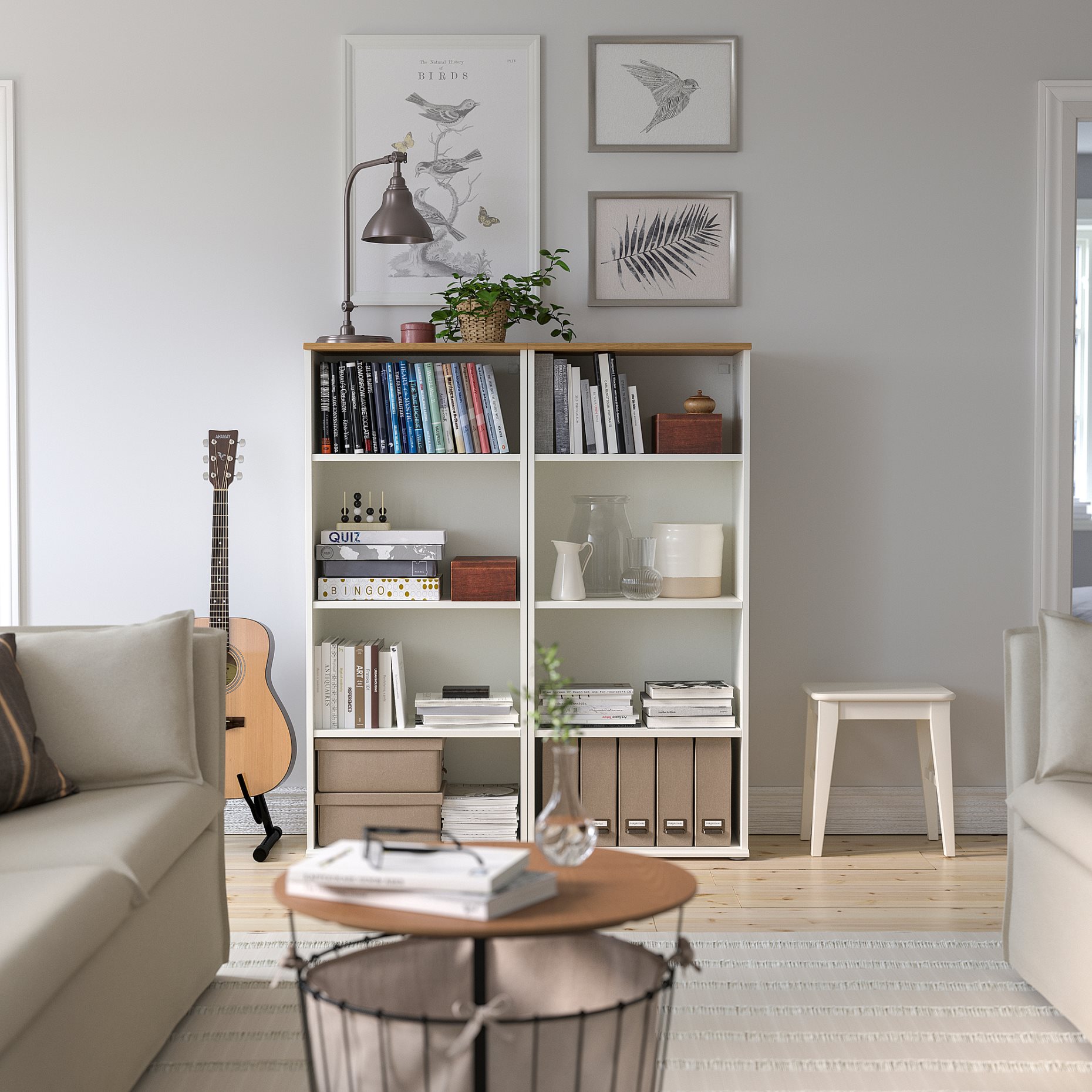 SKRUVBY, bookcase, 60x140 cm, 405.035.46