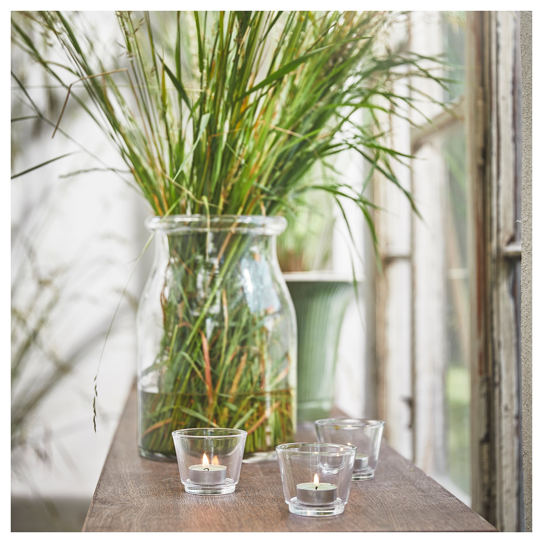 HEDERSAM, αρωματικό κερί ρεσό/γρασίδι/30 τεμ. 3.5 ώρες, 405.042.49