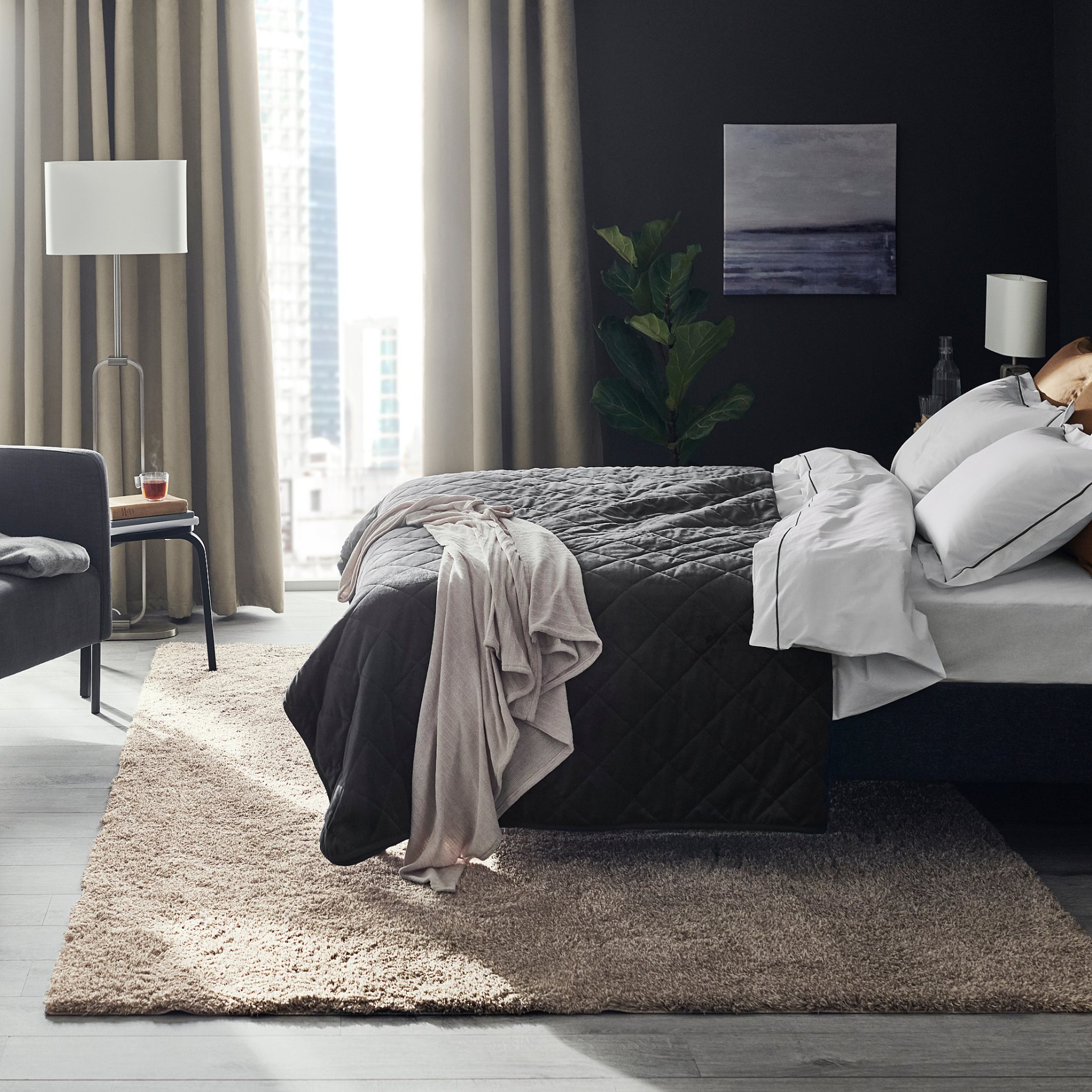 VINDEBÄK, rug high pile, 200x300 cm, 405.080.68