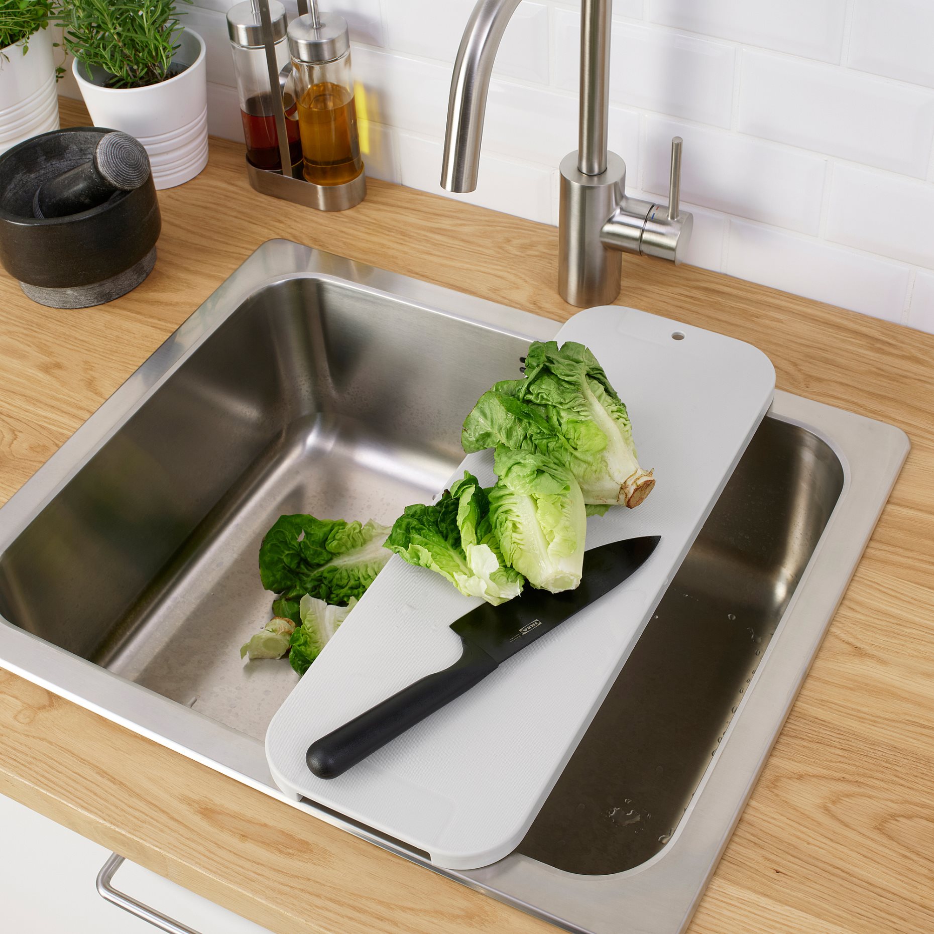 LILLHAVET, chopping board, 48x17 cm, 405.128.00