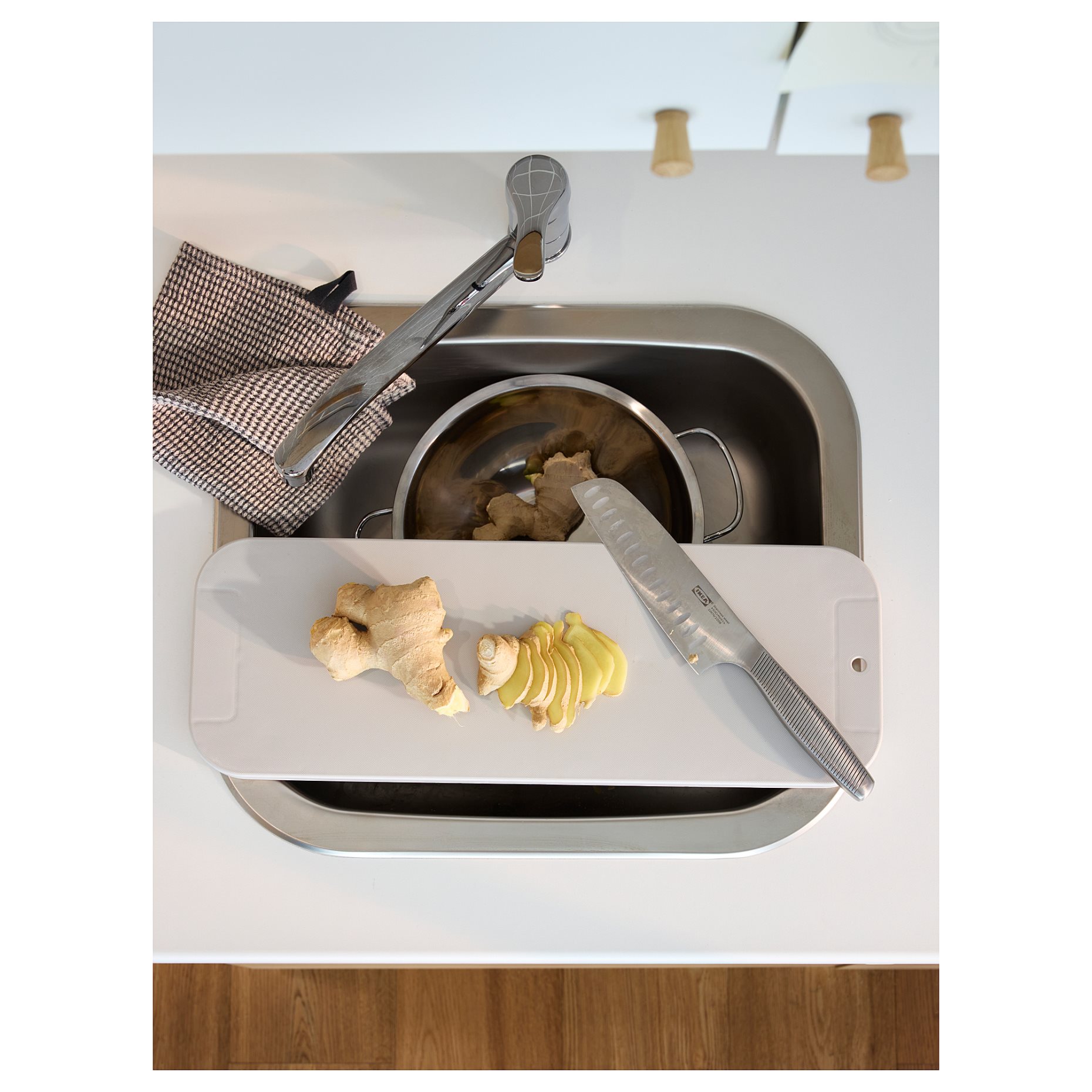 LILLHAVET, chopping board, 48x17 cm, 405.128.00