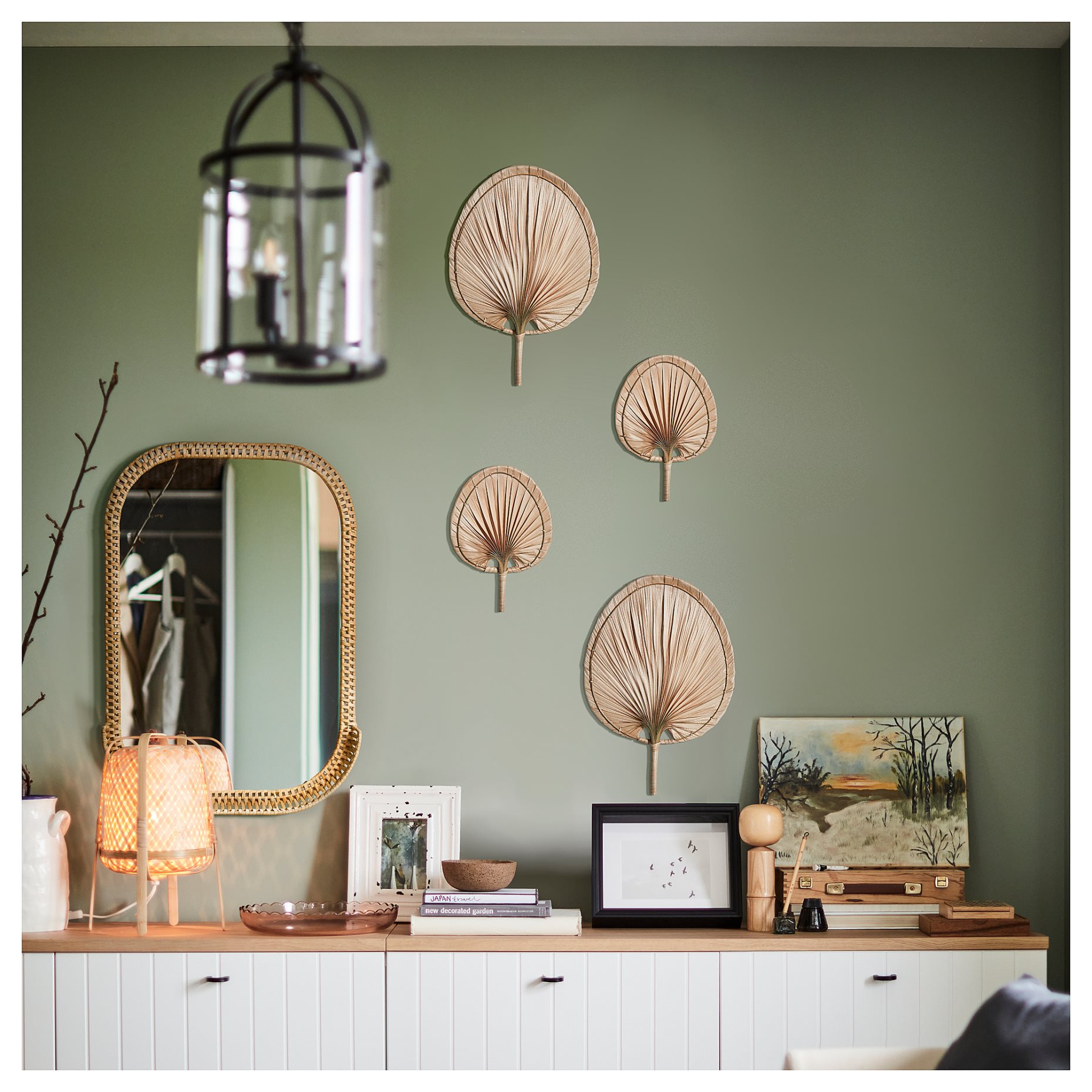 MOLNSKOG, διακόσμηση τοίχου/χειροποίητο, 2 τεμ., 405.180.29