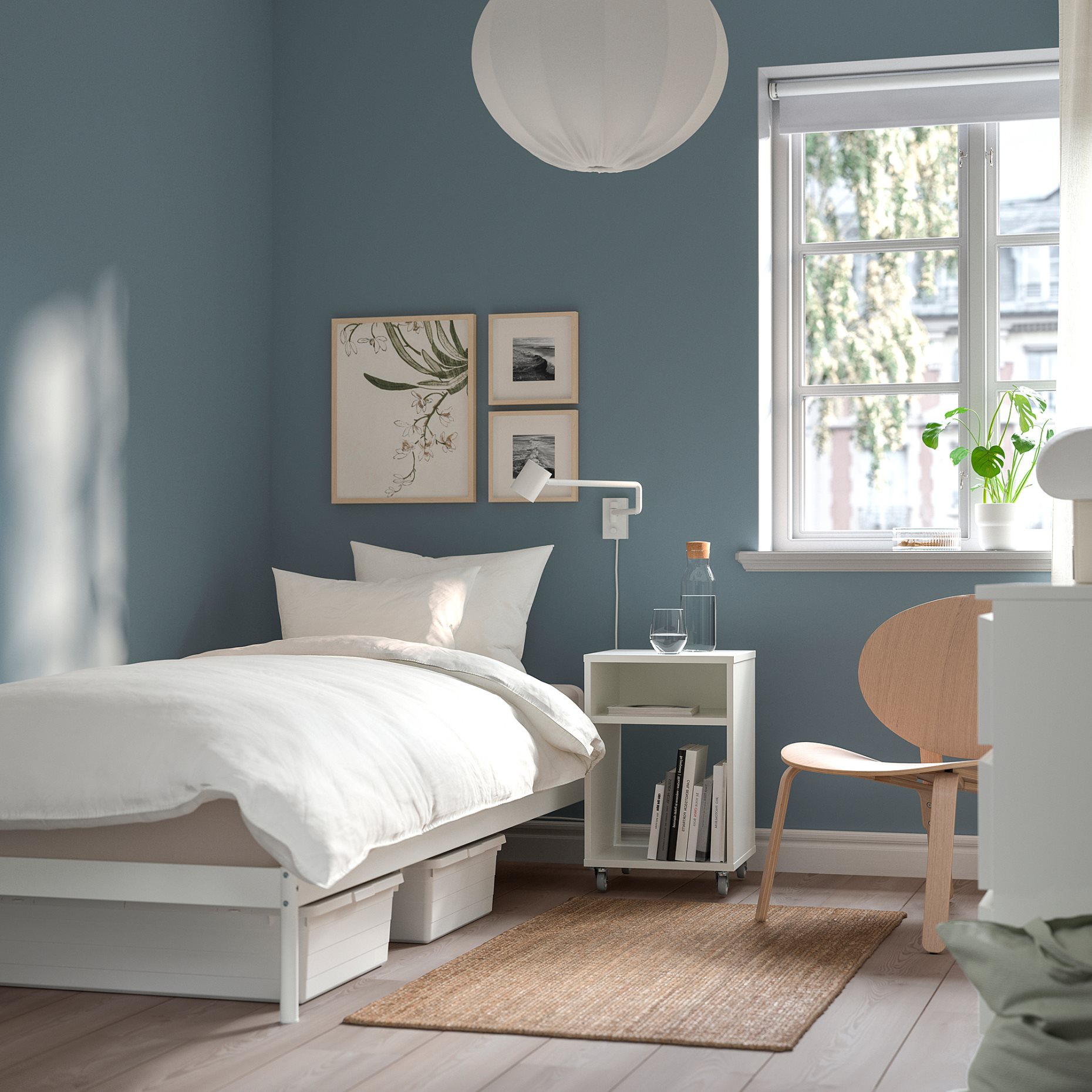 VEVELSTAD, bed frame, 90x200 cm, 405.182.70