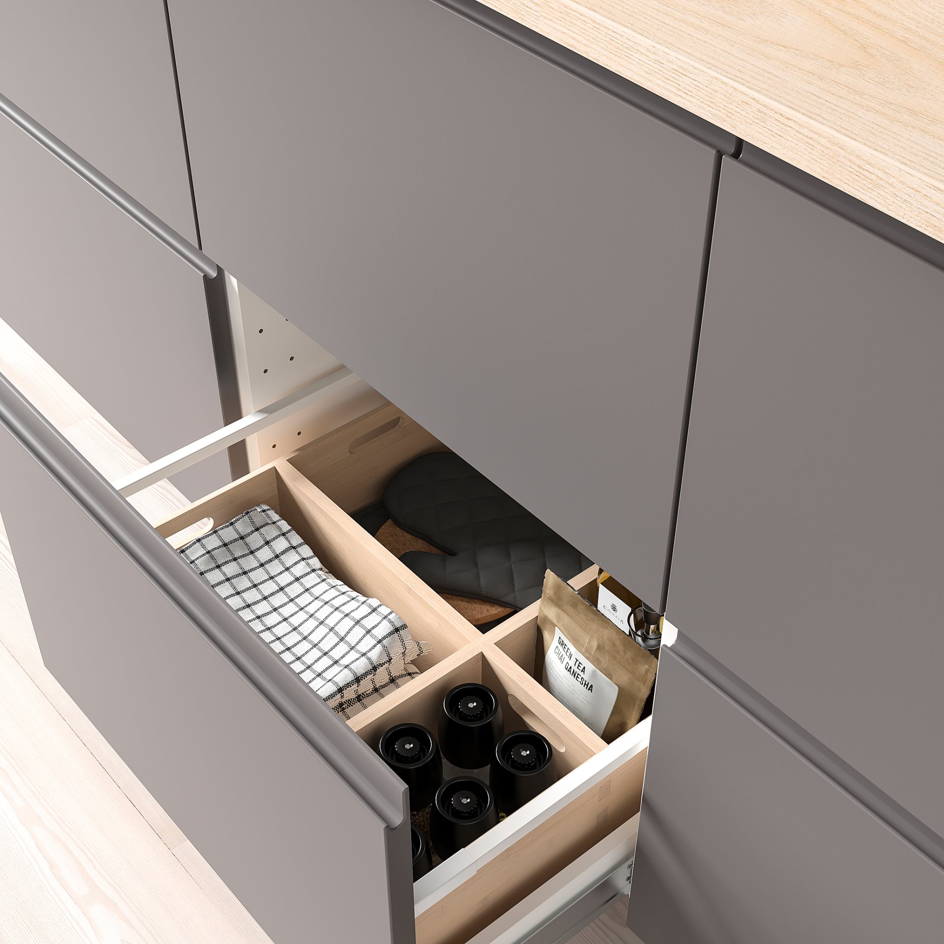 UPPDATERA, κουτί αποθήκευσης, 16x24x15 cm, 405.207.20