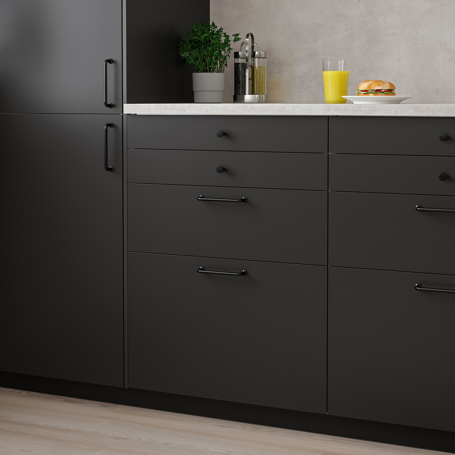 NICKEBO, drawer front/2 pack, 60x10 cm, 405.377.30
