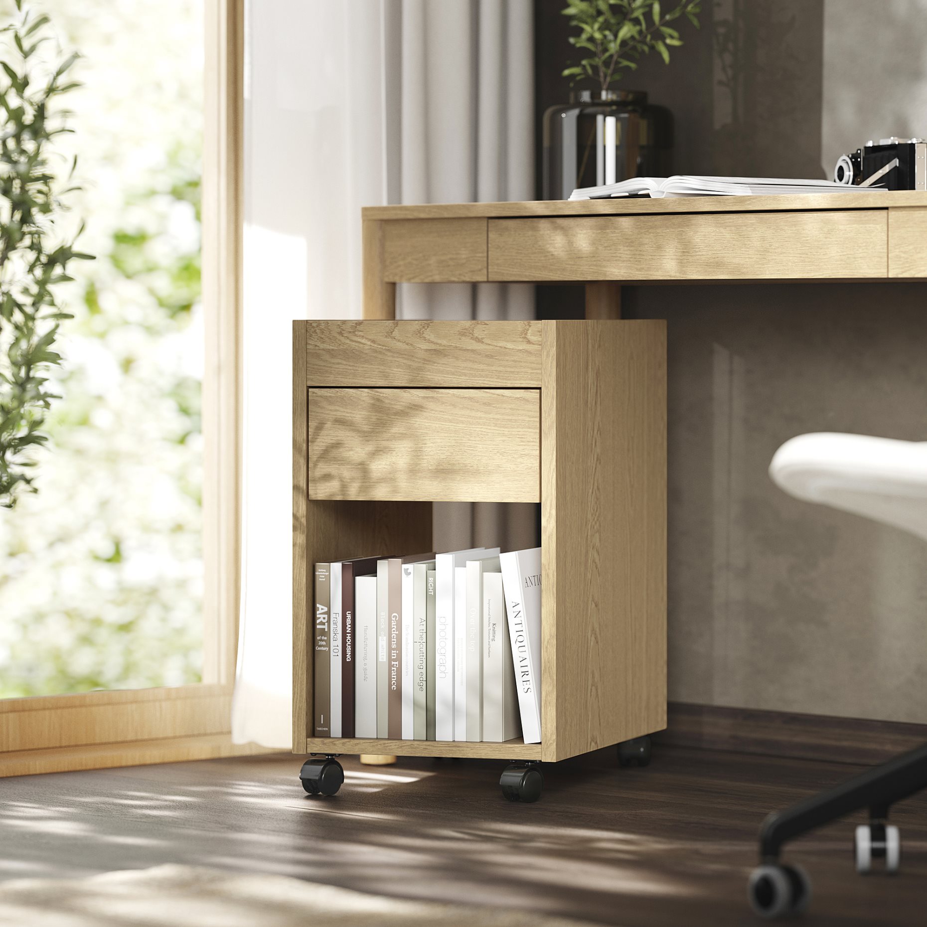 TONSTAD, drawer unit on castors, 35x60 cm, 405.382.11