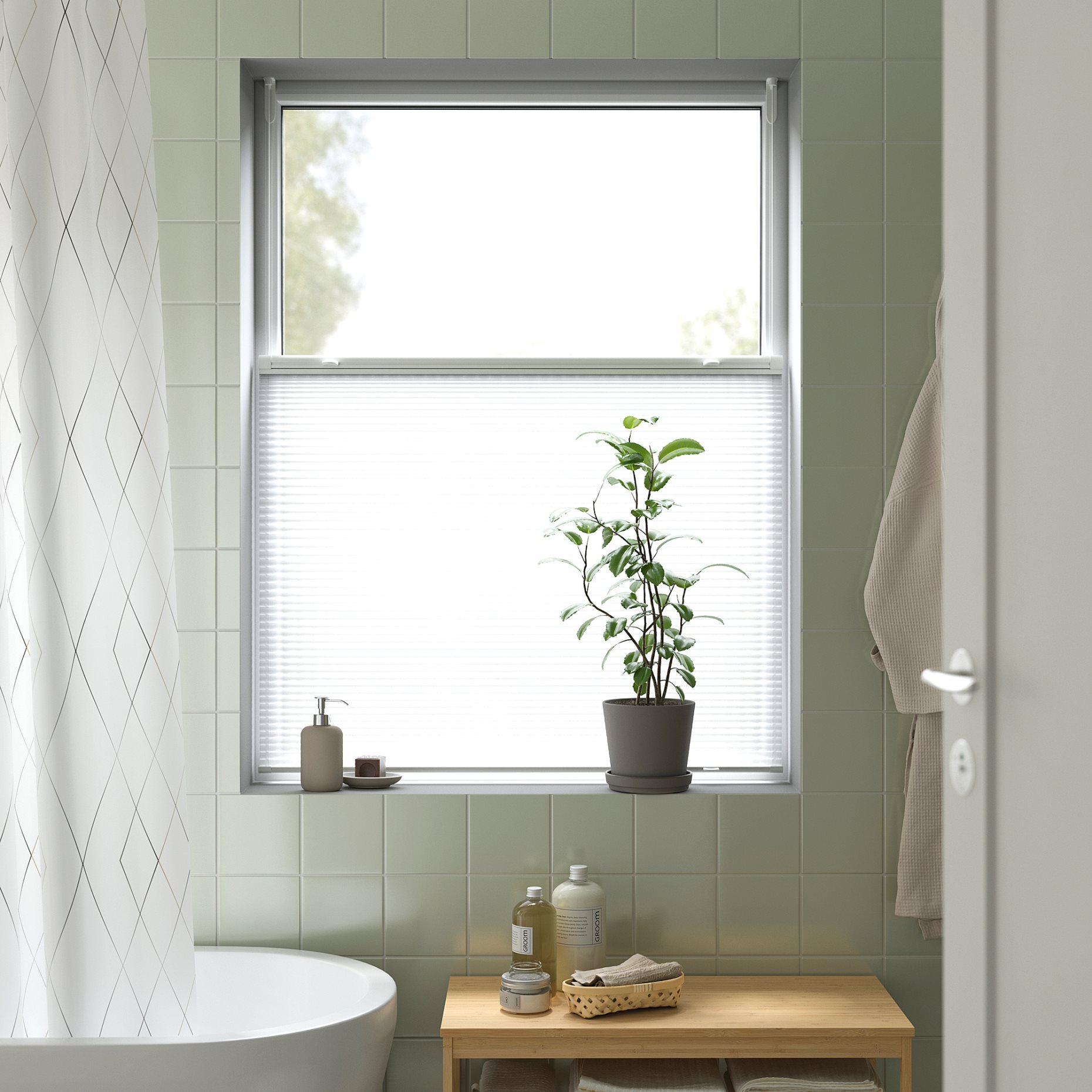 HORNVALLMO, pleated blind, 60x130 cm, 405.416.14