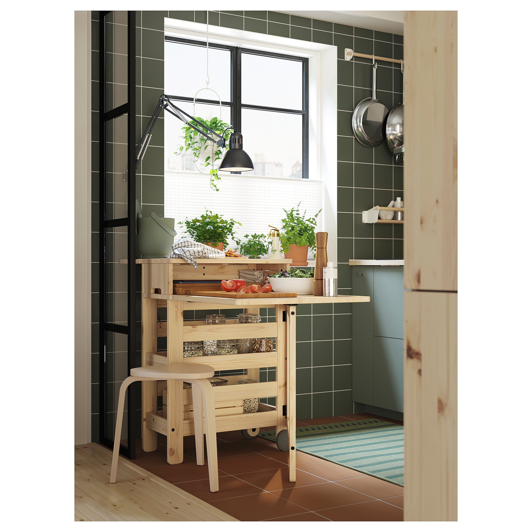HORNVALLMO, pleated blind, 60x130 cm, 405.416.14