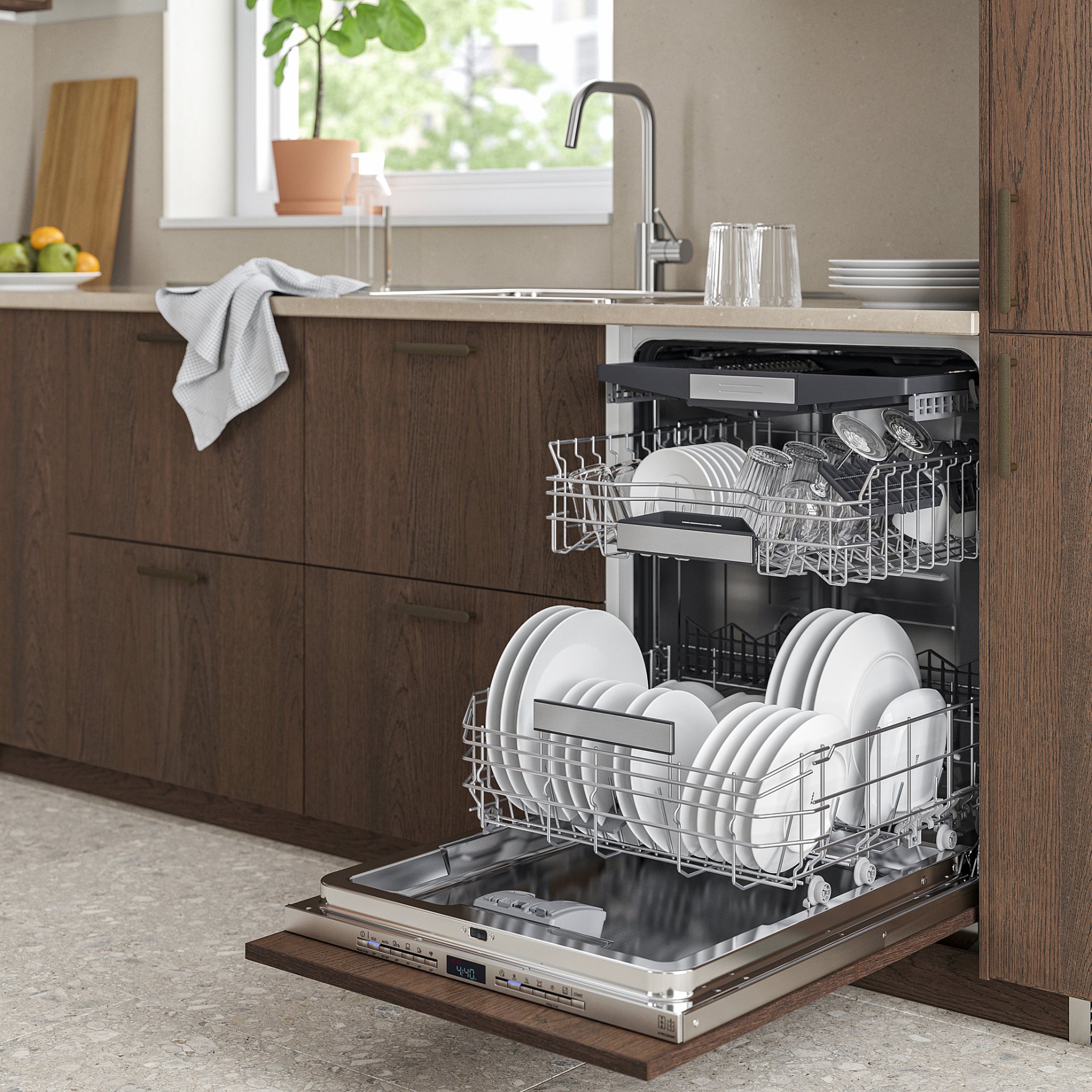 TORSBODA, integrated dishwasher/IKEA 700, 60 cm, 405.480.88