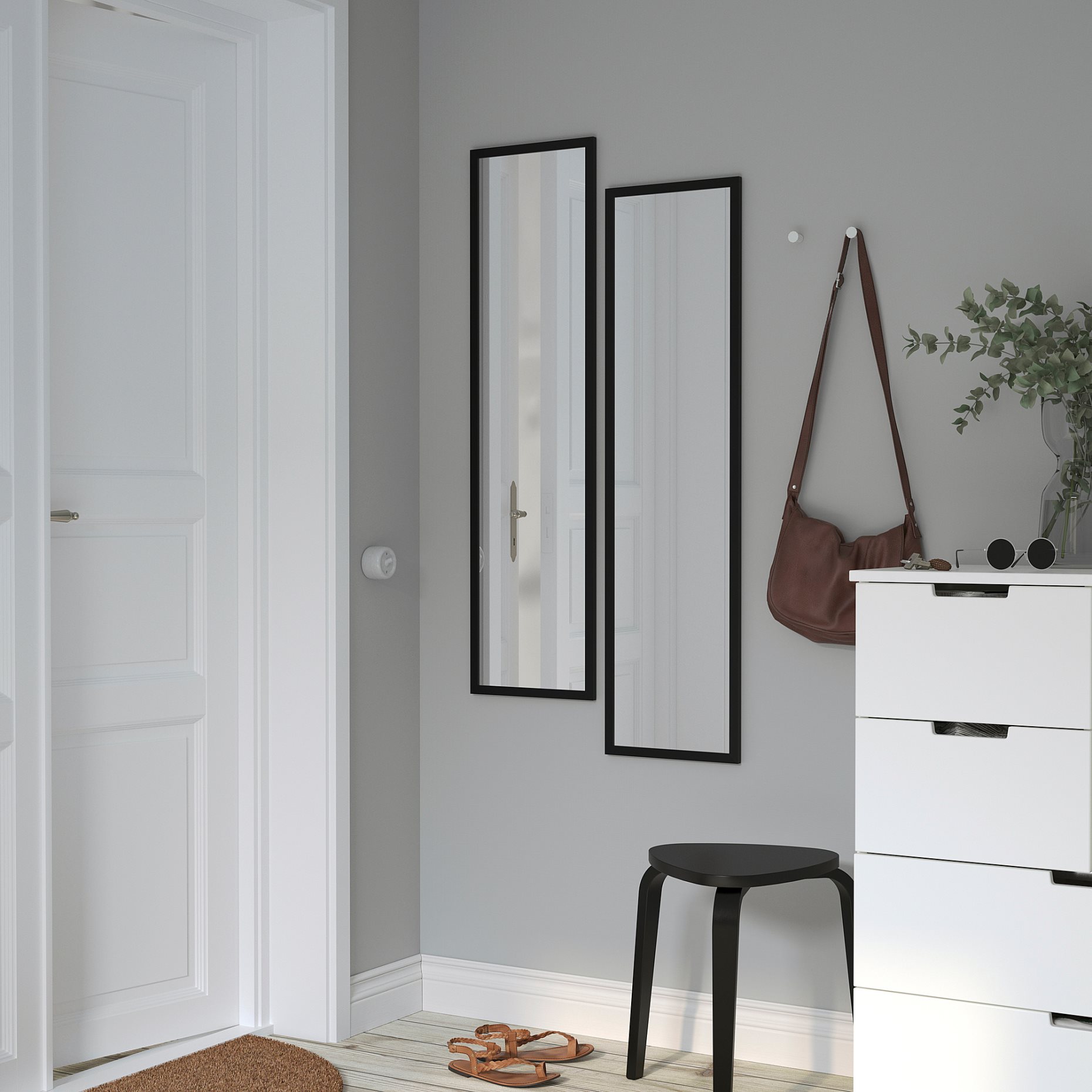 LILJETRÄD, καθρέφτης, 30x115 cm, 405.510.47