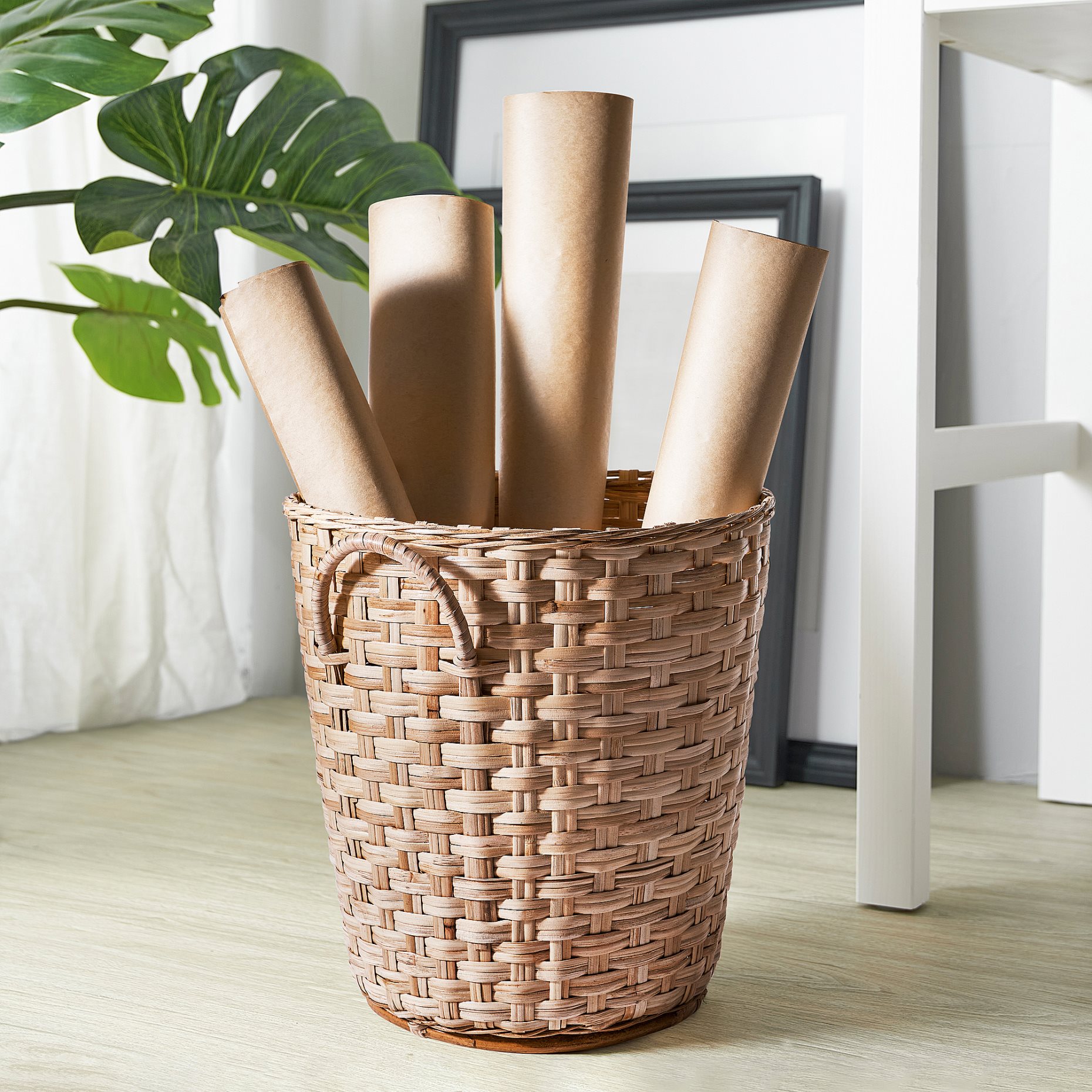 VÄXTHUS, basket/handmade, 32x35 cm, 405.511.32