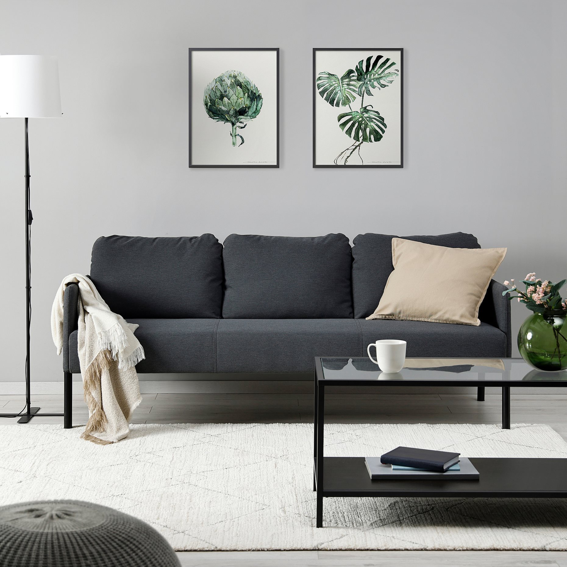 GLOSTAD, 3-seat sofa, 405.732.85