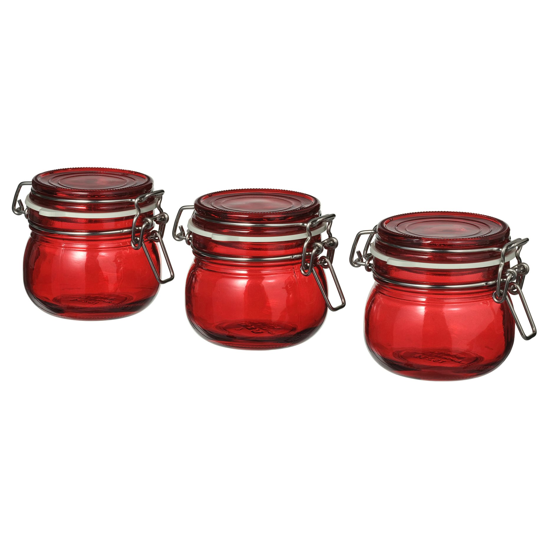 VINTERFINT, jar with lid/3 piece, 13 cl, 405.804.84