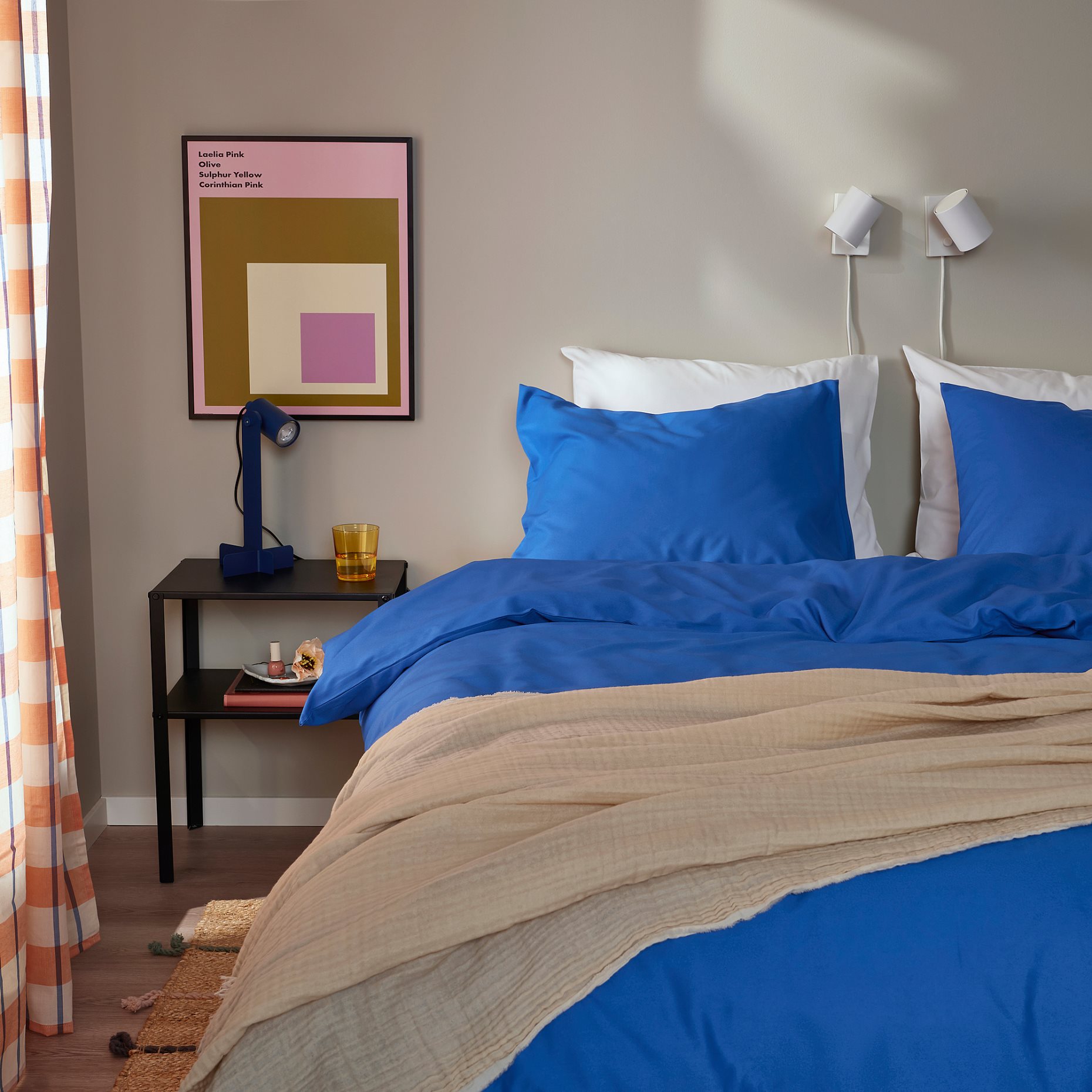 PILTANDVINGE, duvet cover and pillowcase, 150x200/50x60 cm, 405.824.02