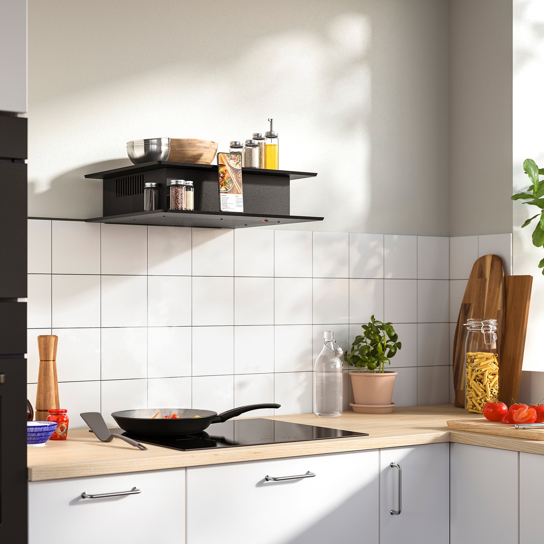 VIGGBO, απορροφητήρας τοίχου/IKEA 300, 52 cm, 405.931.32
